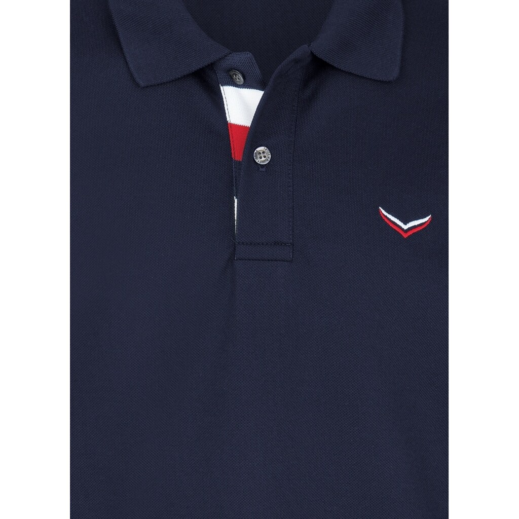 Trigema Poloshirt »TRIGEMA Poloshirt mit maritimen Details«, (1 tlg.)