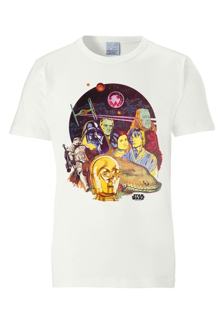 LOGOSHIRT T-Shirt »Star Wars«, mit hochwertigem Siebdruck