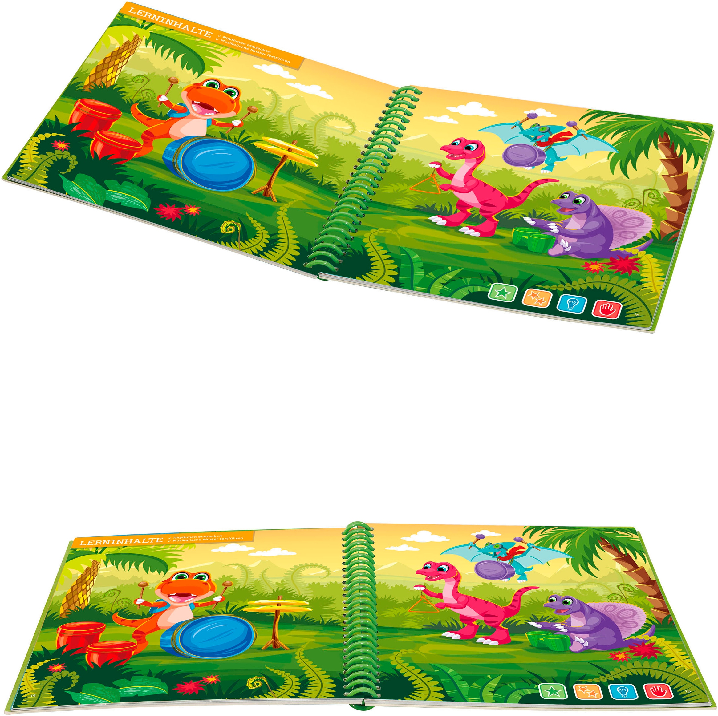 Vtech® »MagiBook Lernstufe 1 - Formen und Farben« inkl. Story'Friend Lernfigur
