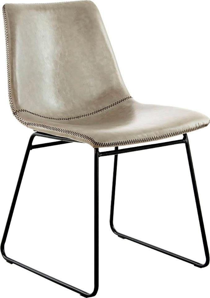 Kayoom Stuhl "Caila 110 2er-Set, Esszimmerstuhl in robuster Aufmachung" (Se günstig online kaufen