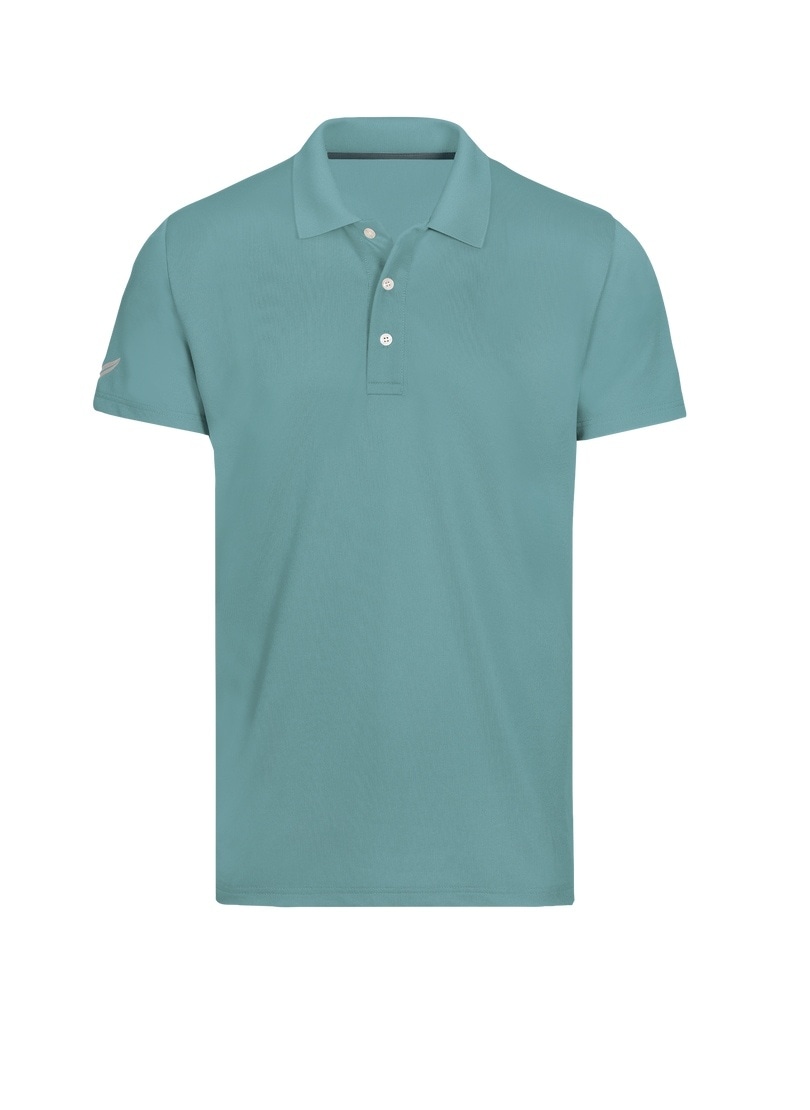 Trigema Poloshirt "TRIGEMA Poloshirt aus Polyester mit Knopfleiste"