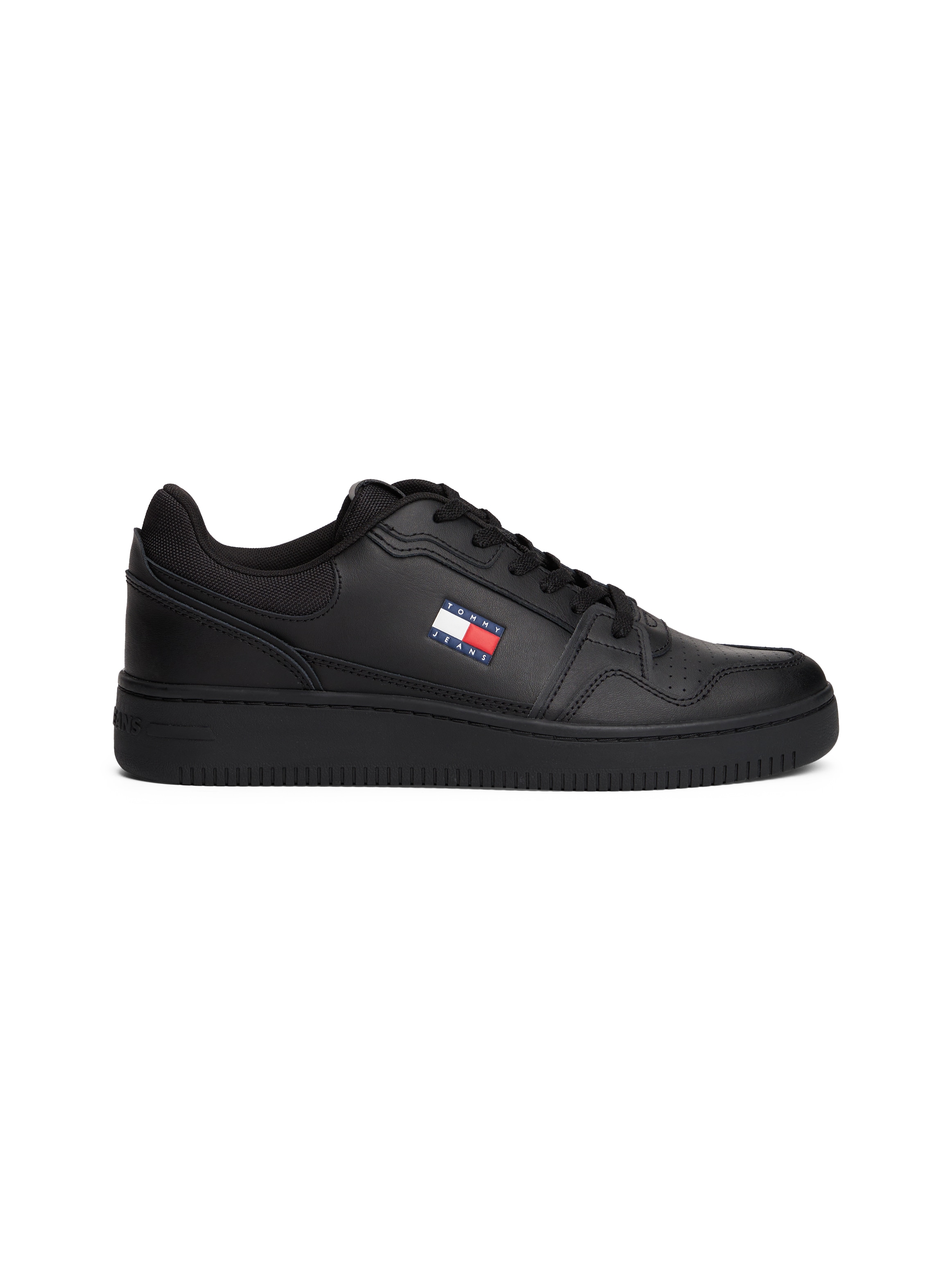 Tommy Jeans Sneaker »TJM RETRO BASKET«, Freizeitschuh, Halbschuh, Schnürer mit Lochmuster