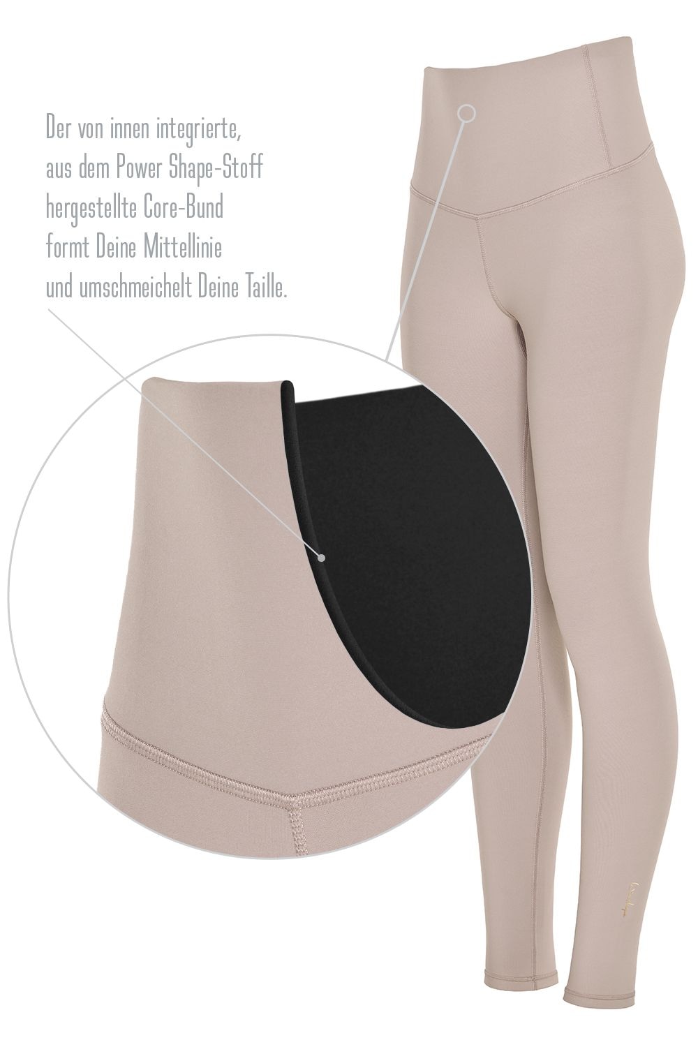 Winshape Leggings »Functional Comfort HWL117C«, mit V-Shape Applikation und Core-Bund