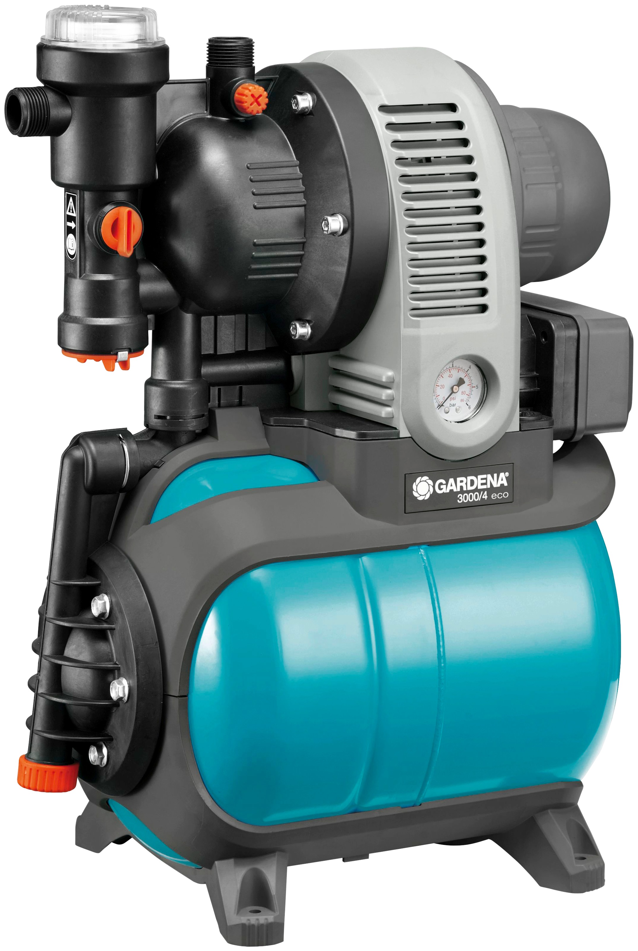 GARDENA Hauswasserwerk »3000/4 eco, 1753-20«, 2800 l/h max. Fördermenge kaufen