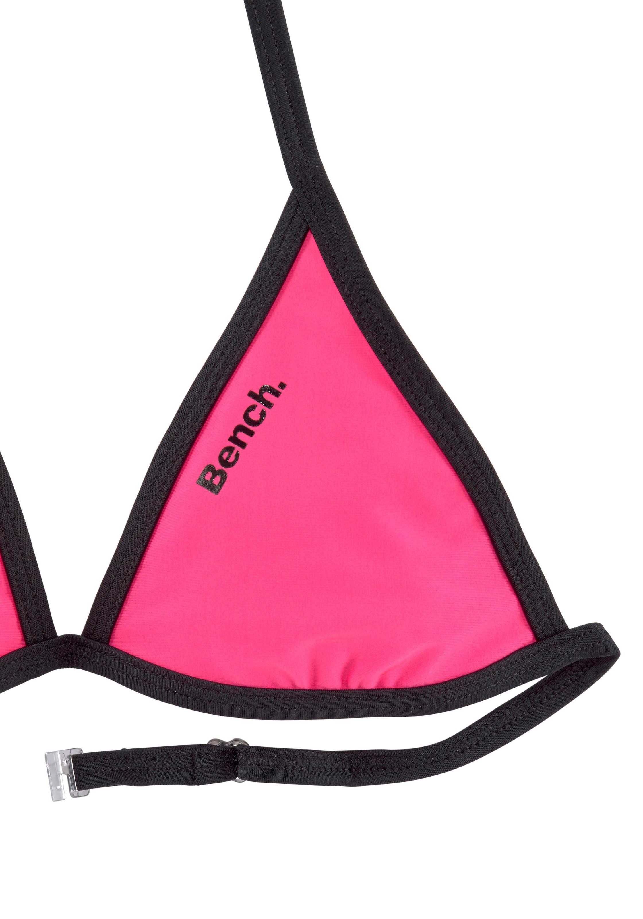 Triangel-Bikini, für und ▷ Top Logoprint an Bench. | mit Hose BAUR