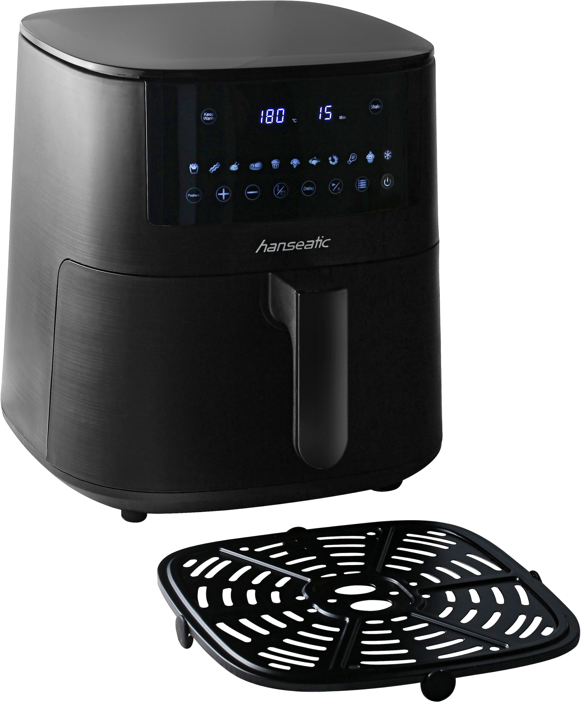 Hanseatic Heißluftfritteuse »HAF651650BCU«, 1650 W