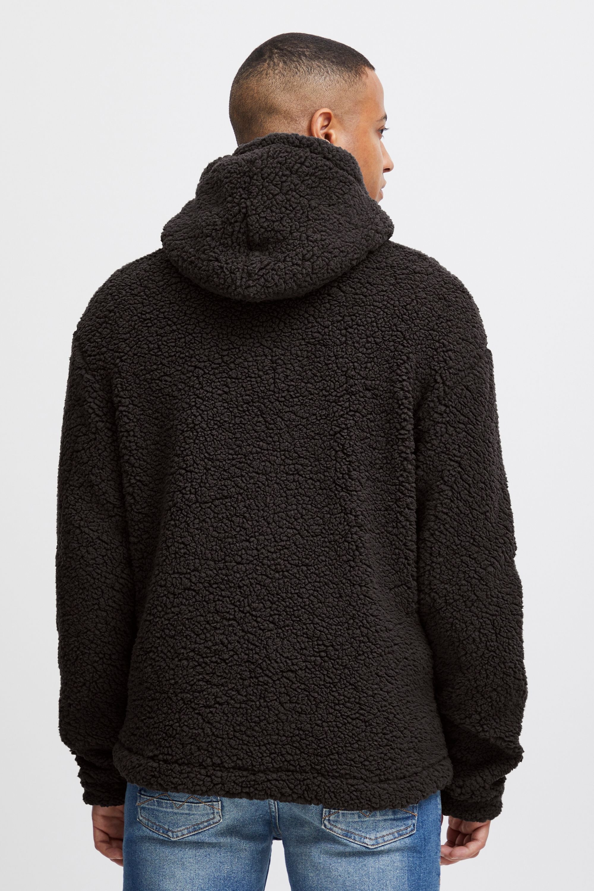 Funktions-Kapuzensweatjacke 11 PROJECT "Fellimitatjacke PRDaag", Herren, Gr. XXL, grau (forged iron), Obermaterial: 100% Polyester PES., Sweatjacken 3