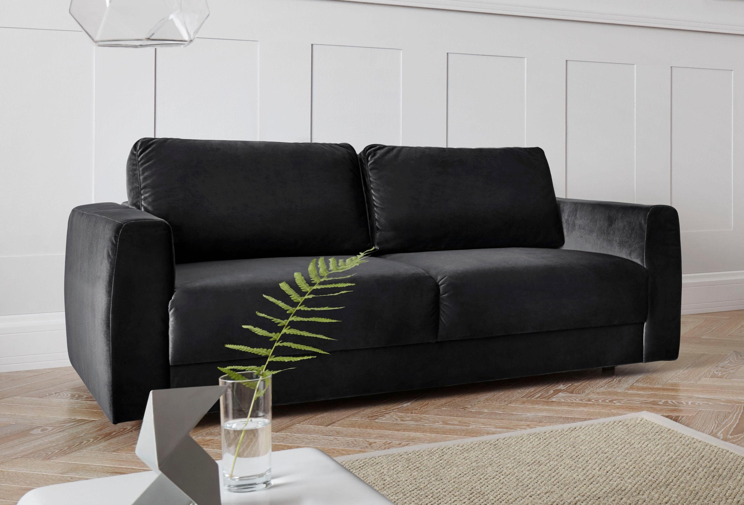 OTTO home 2-Sitzer "Hobro" in 3 Bezugsqualitäten in vielen Farben, Design b günstig online kaufen