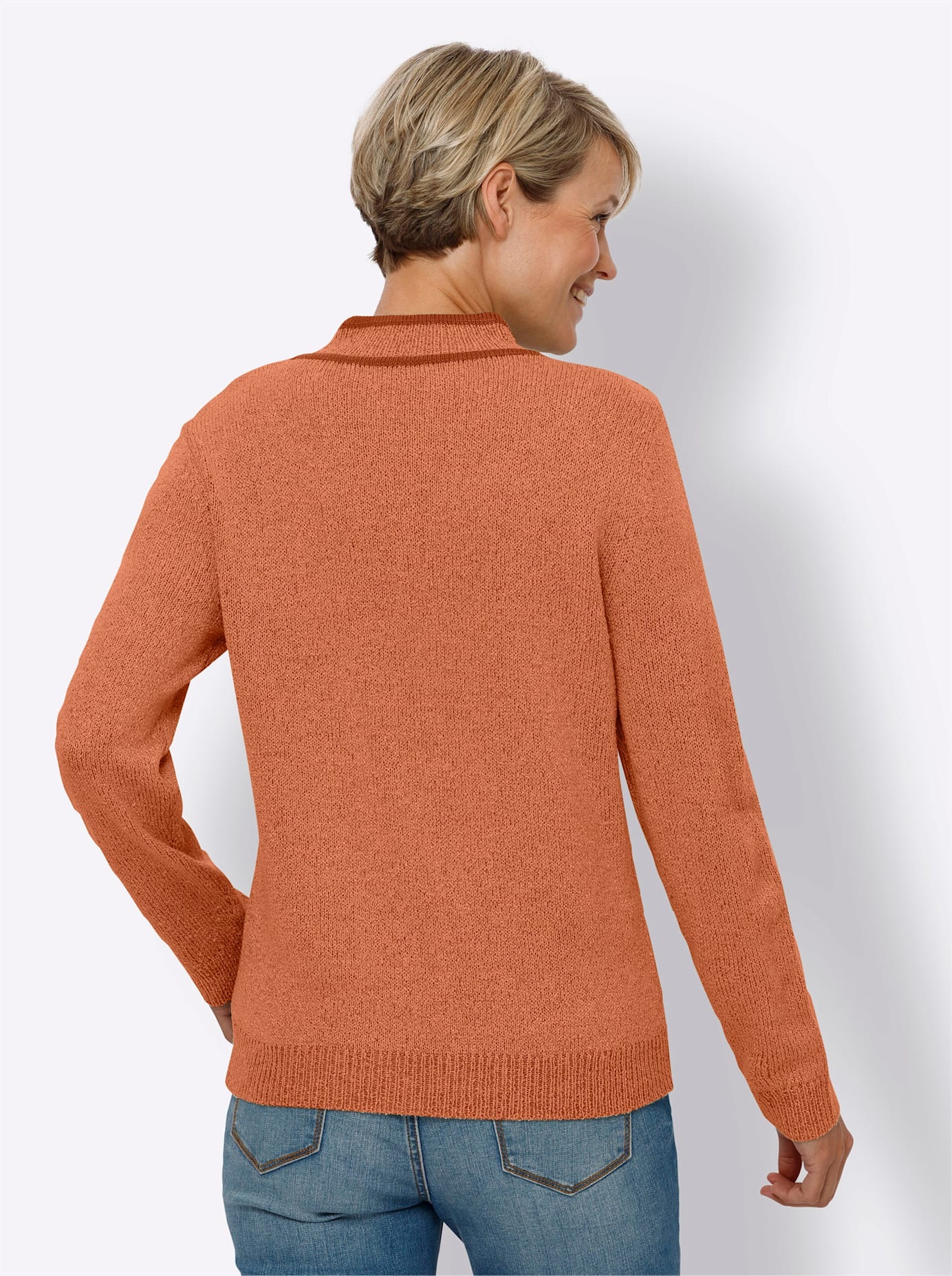 Classic Basics Stehkragenpullover "Stehkragen-Pullover" günstig online kaufen