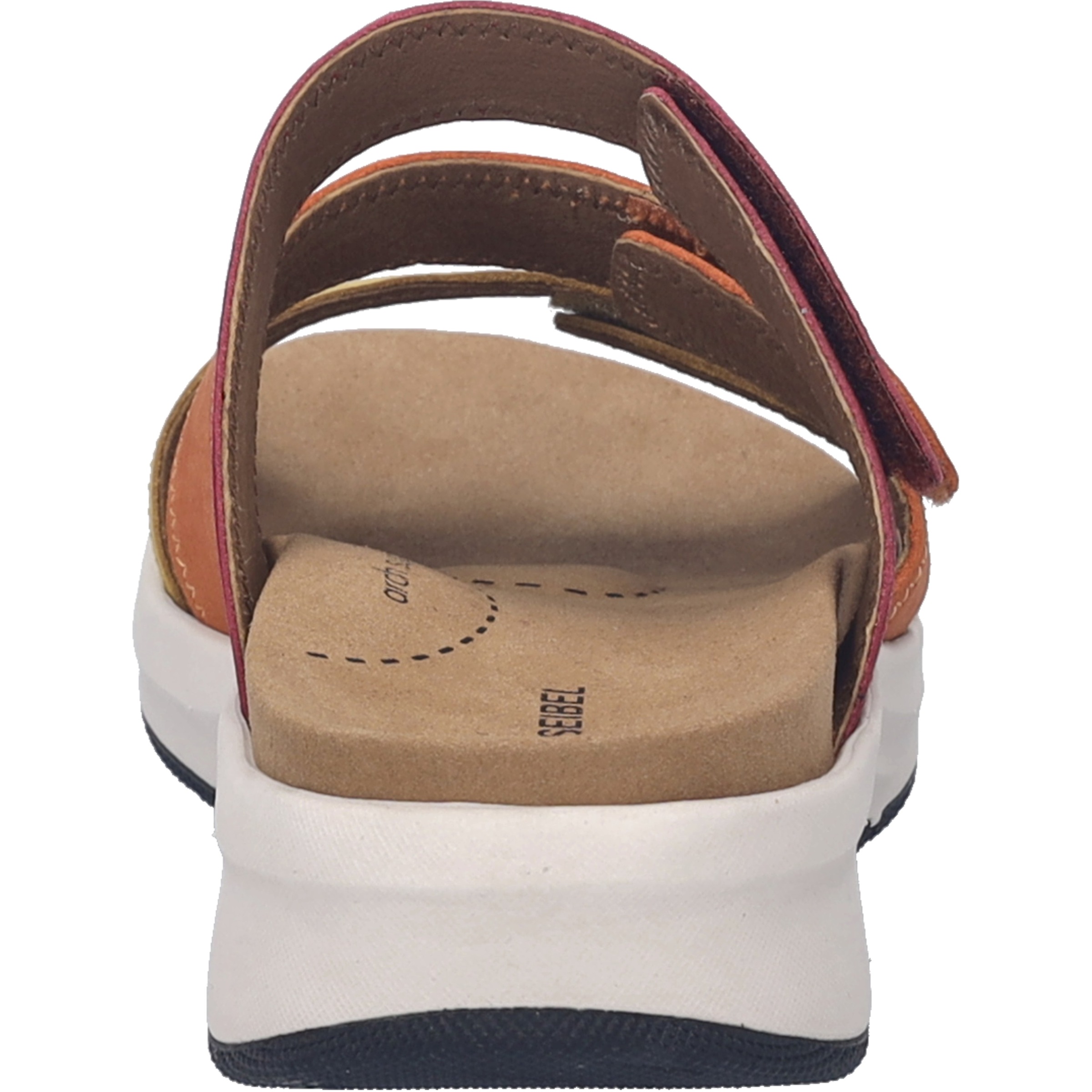 Sandale JOSEF SEIBEL "Estelle 11, amber-multi", Damen, Gr. 42, gelb (amber, multi), Obermaterial: 100% Rindsleder Leather cow., Schuhe Sandale 3
