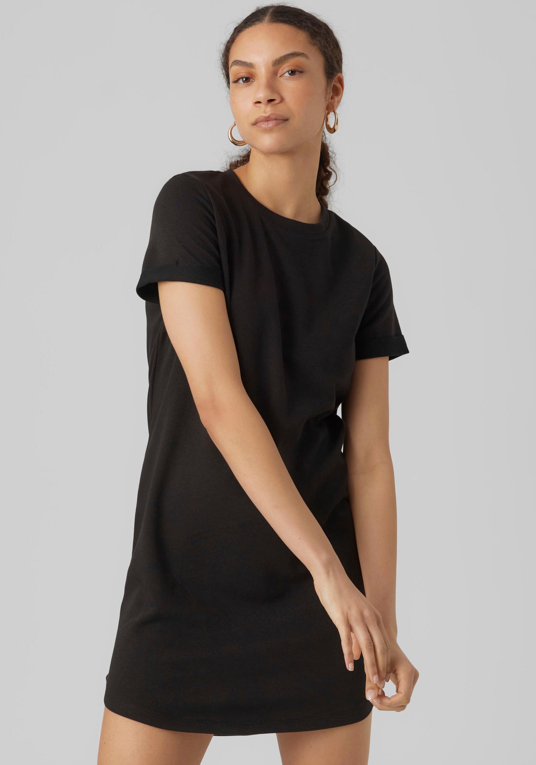 Vero Moda Jerseykleid "VMSASHAMILLA SS SWEAT DRESS NOOS" Sommerkleid günstig online kaufen
