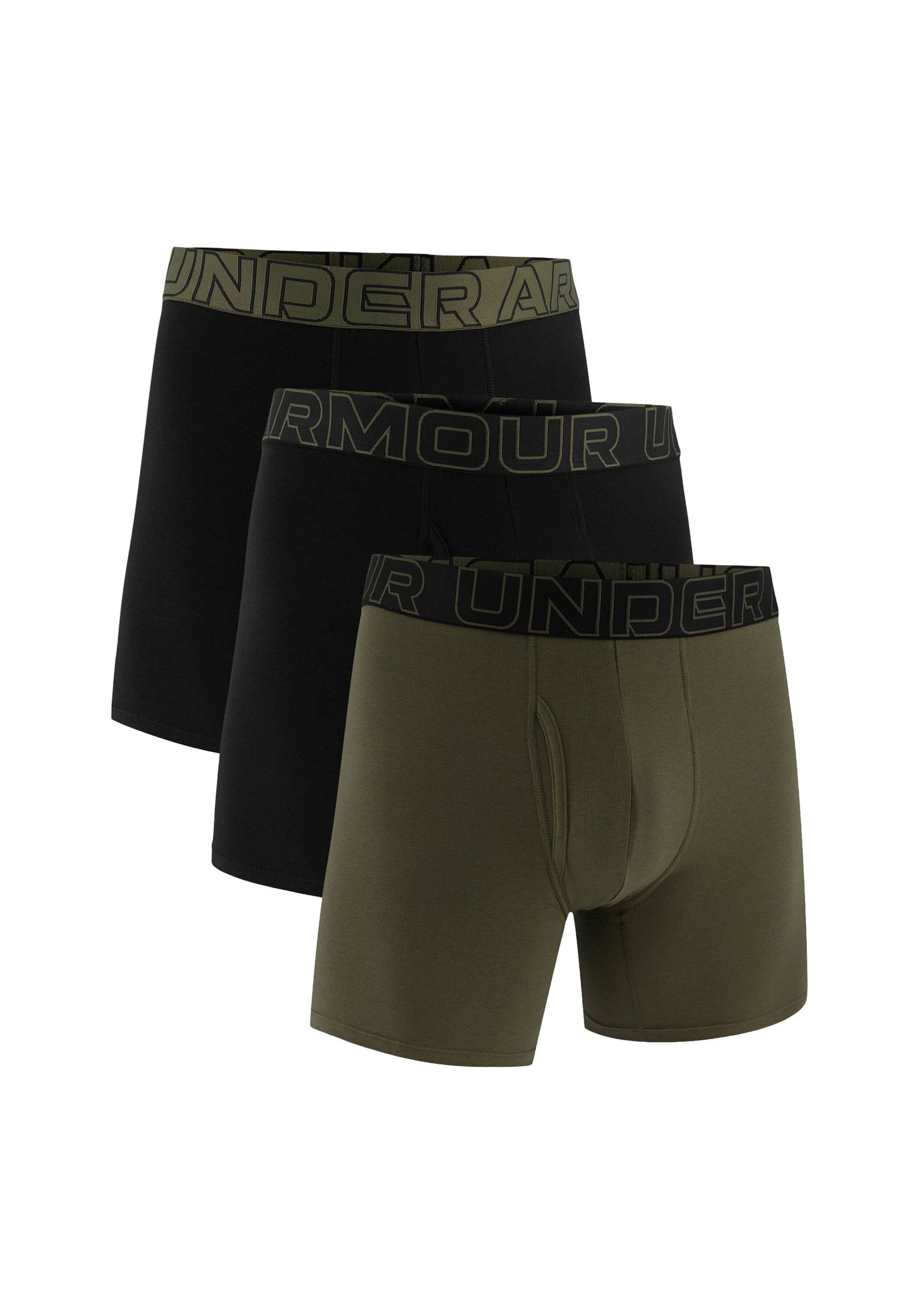 Under Armour Boxershorts "Boxershort UA PERFORMANCE COTTON - SOLID 6 IN 3PK günstig online kaufen