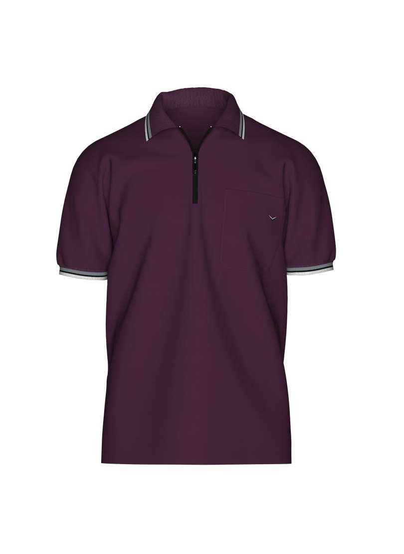 Trigema Poloshirt "TRIGEMA Poloshirt mit Reißverschluss", 1 Stk. günstig online kaufen