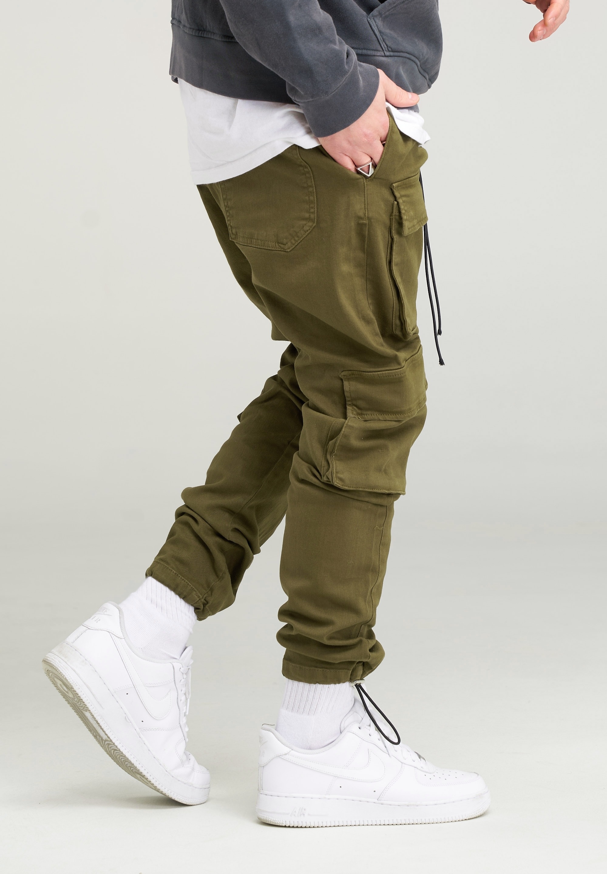 2Y Premium Cargohose »ELIJAH«, mit elastischem Bund