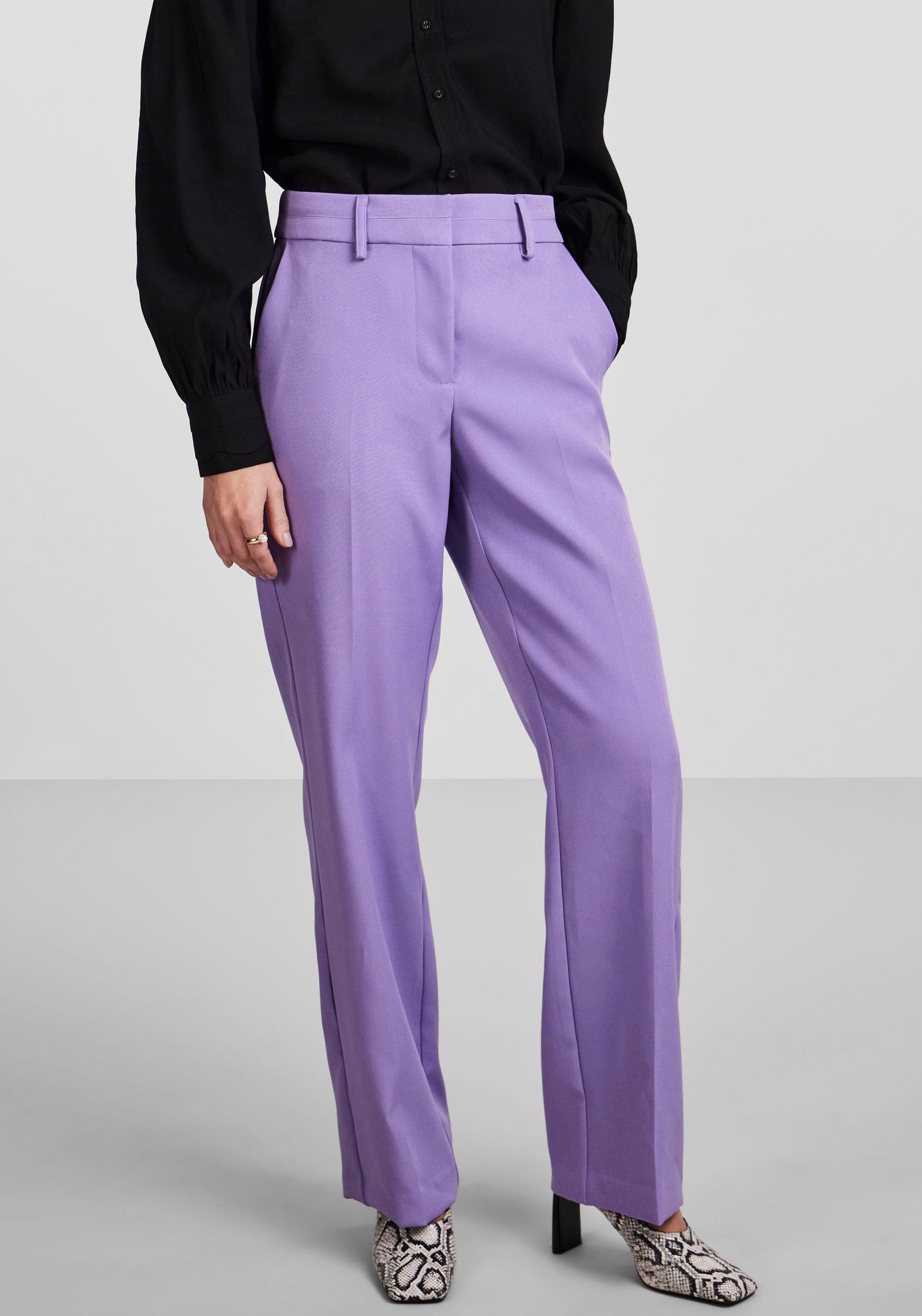 Y.A.S Anzughose »YASBLURIS MW FLARED PANT« kaufen