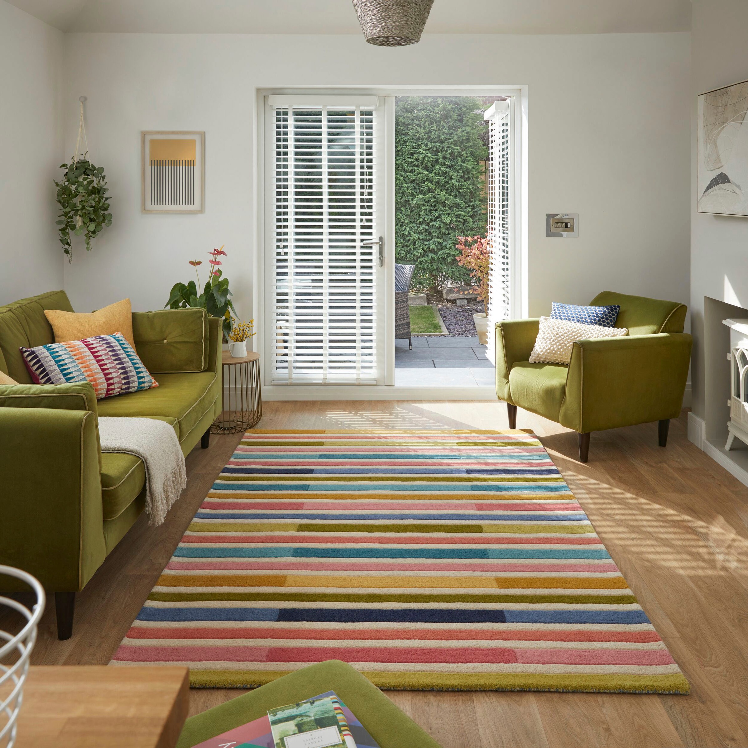 FLAIR RUGS Wollteppich »Piano« rechteckig 10 mm a...
