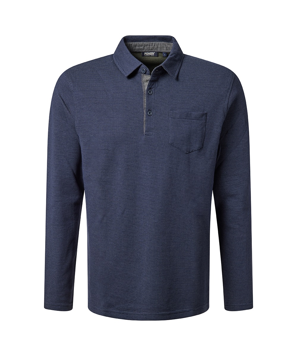 Pioneer Authentic Jeans Poloshirt "Poloshirt yd stripe" mit Brusttasche günstig online kaufen