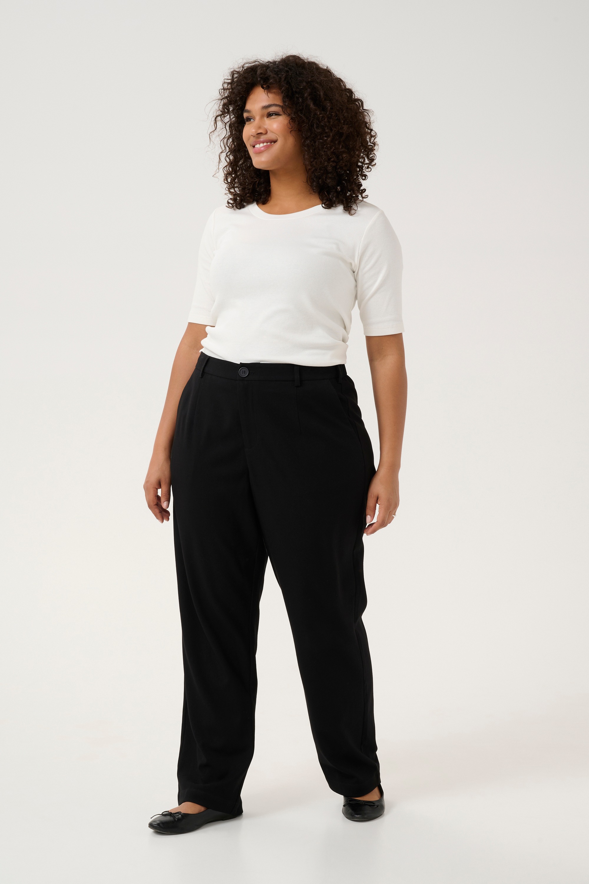 KAFFE Curve Marlene-Hose »Damen Hose KCmerla«