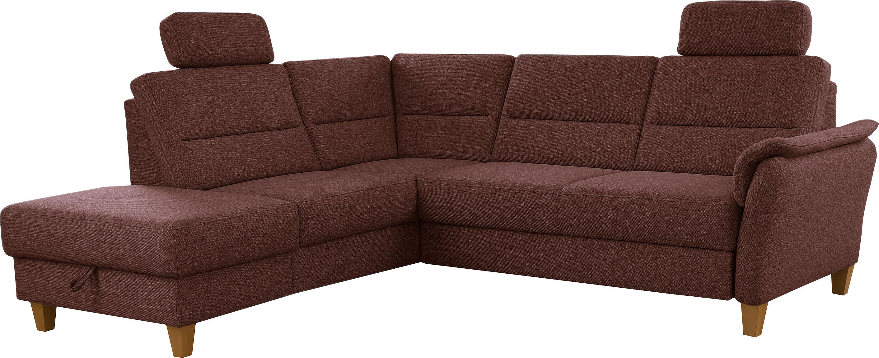 Thumbnail - Home affaire Ecksofa "Palmera L-Form", Federkern, wahlweise mit Bettfunktion und mit/ohne Stauraum