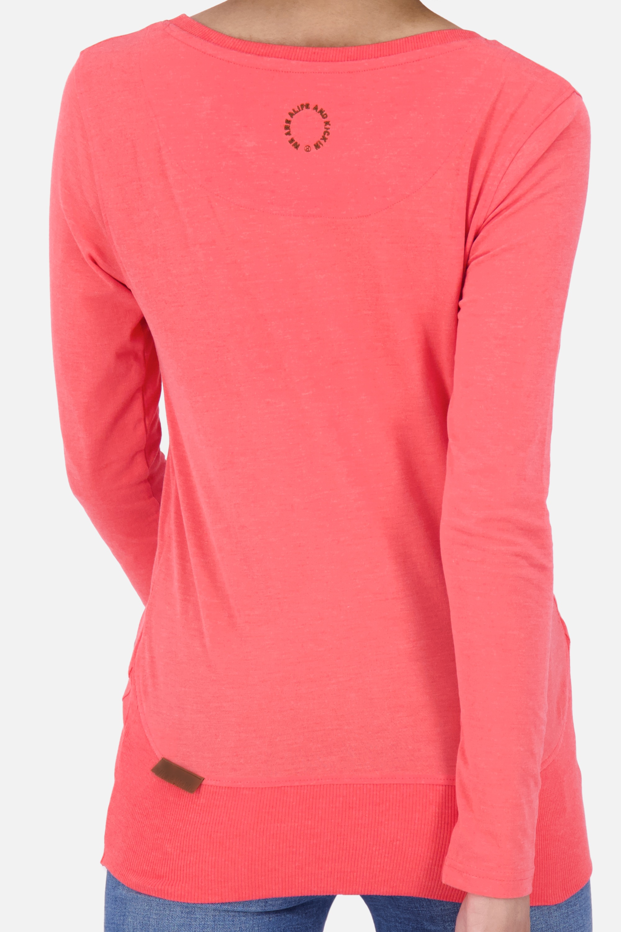 Alife & Kickin Langarmshirt "Damen ConnyAK A" günstig online kaufen