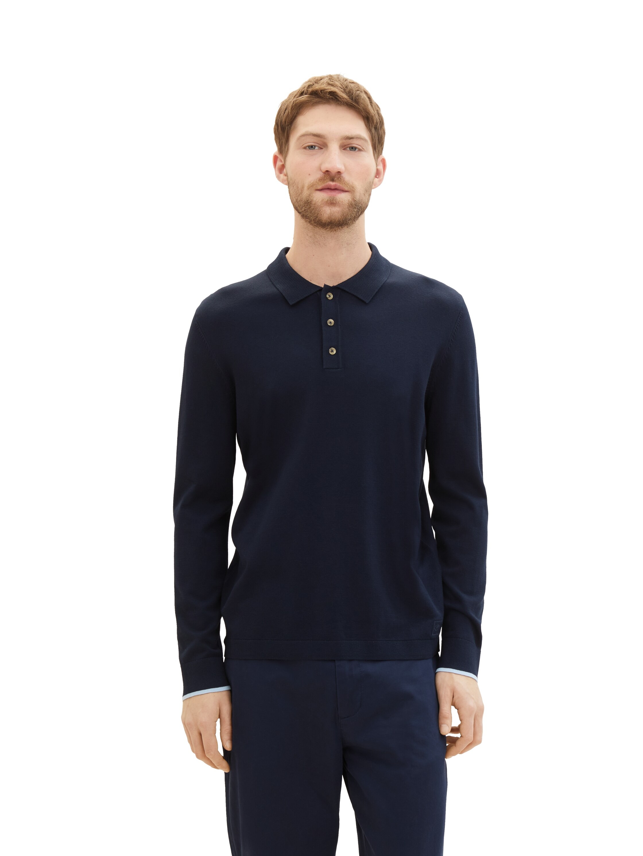 TOM TAILOR Polokragenpullover, mit LENZING(TM) ECOVERO(TM)