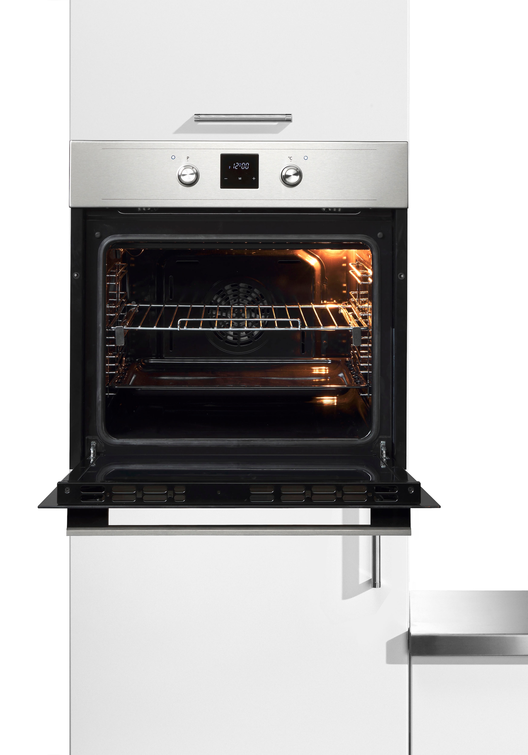 Sharp Einbaubackofen  »K-60D19IM1-EU«, mit Vollauszug