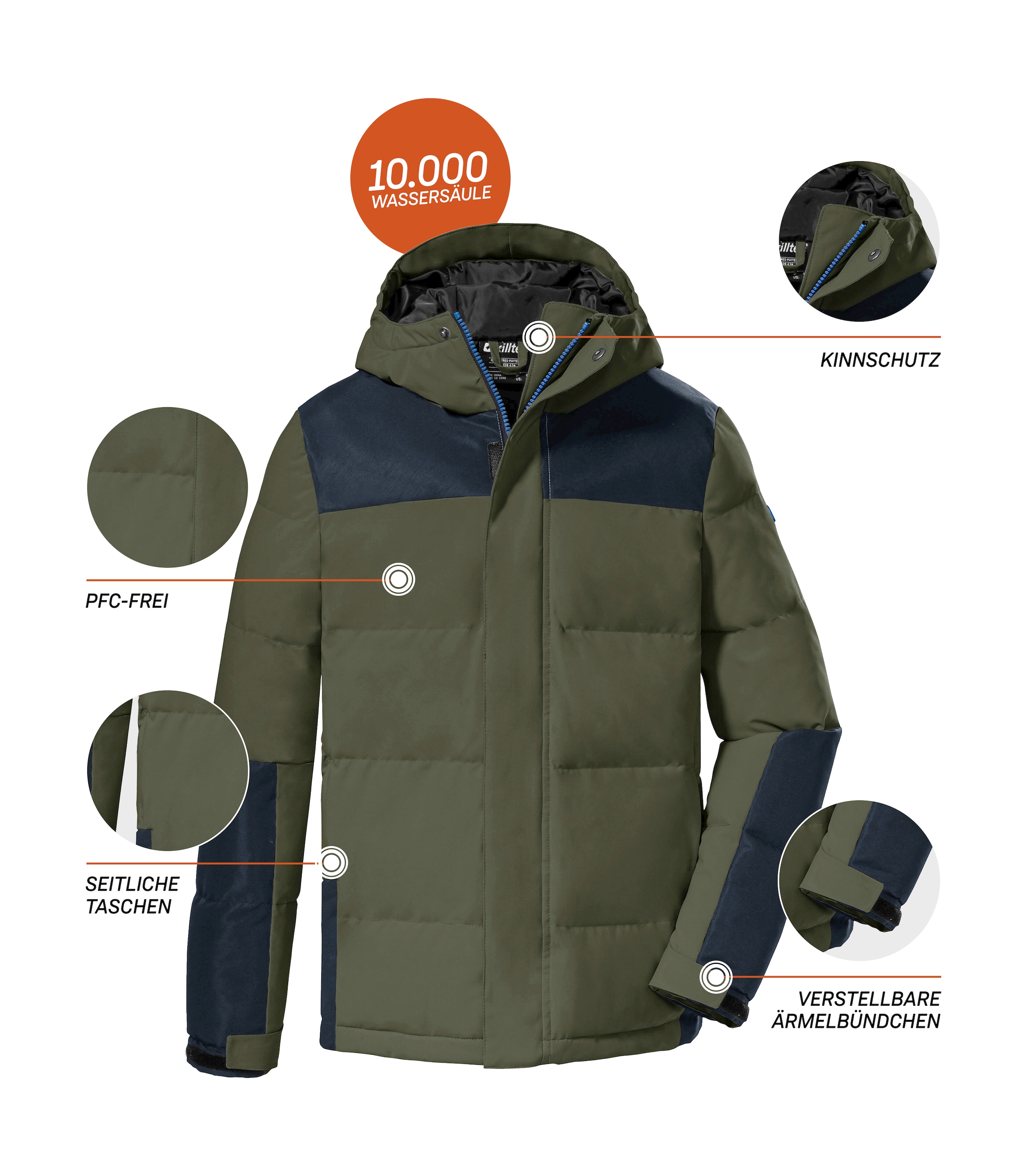 Killtec Steppjacke »KOW 207 BYS QLTD JCKT«