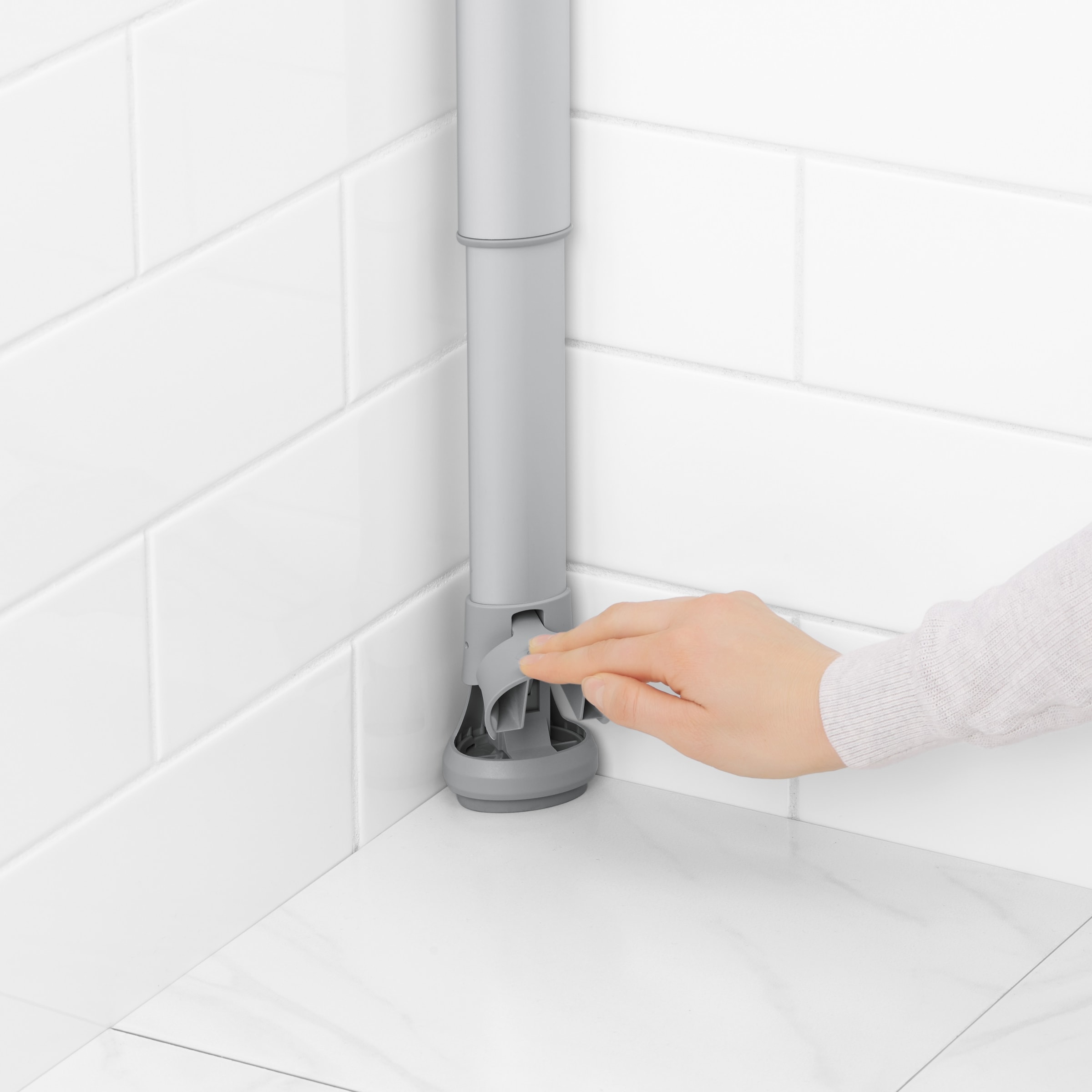 OXO Good Grips Regalelement »Teleskop-Duschregal aus Aluminium« 1 Stk. tlg. schnell ausziehbar