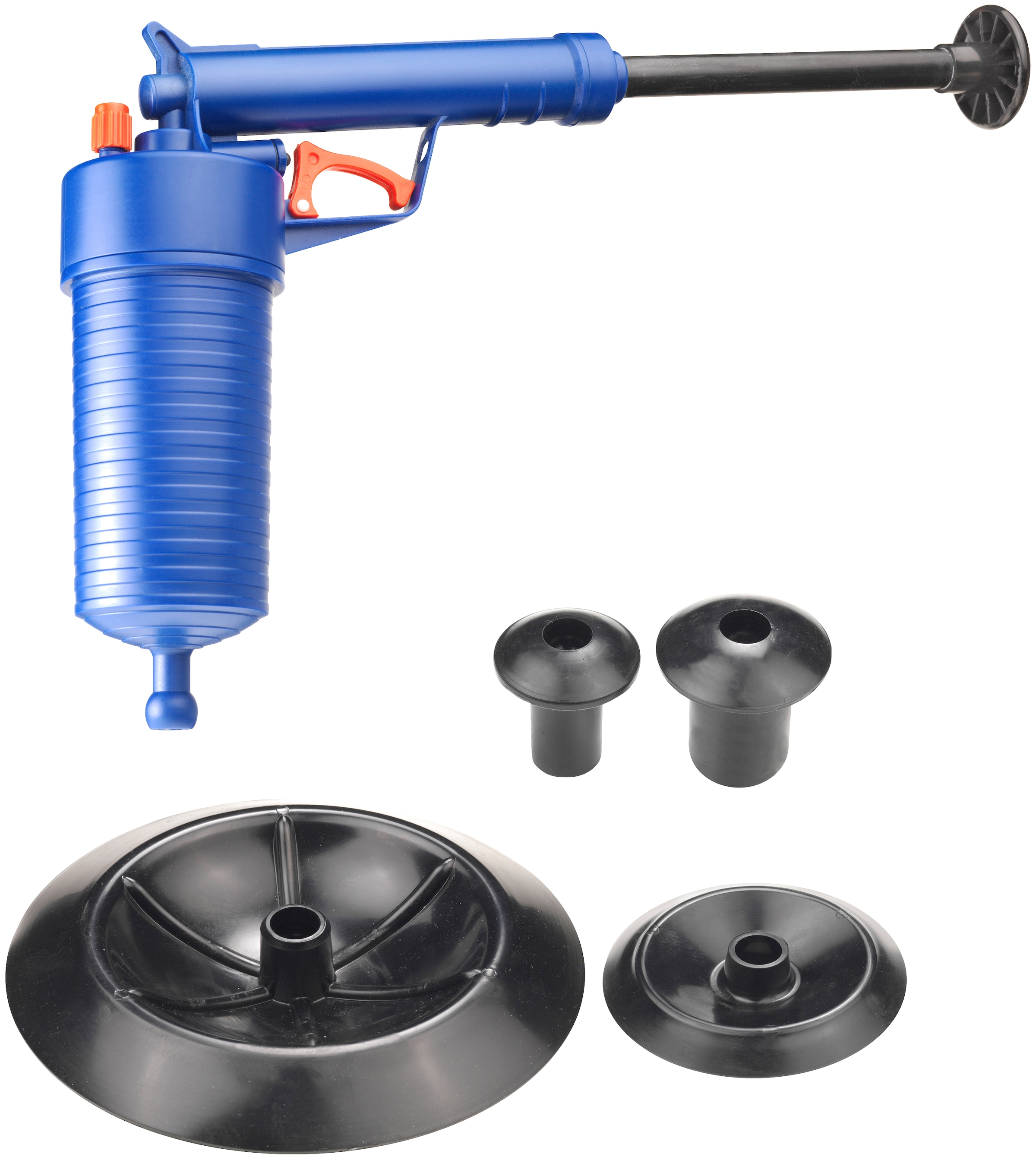 CORNAT Rohrreinigungspistole "SA220"blau, Rohrreinigungswerkzeuge, für Abflussrohre