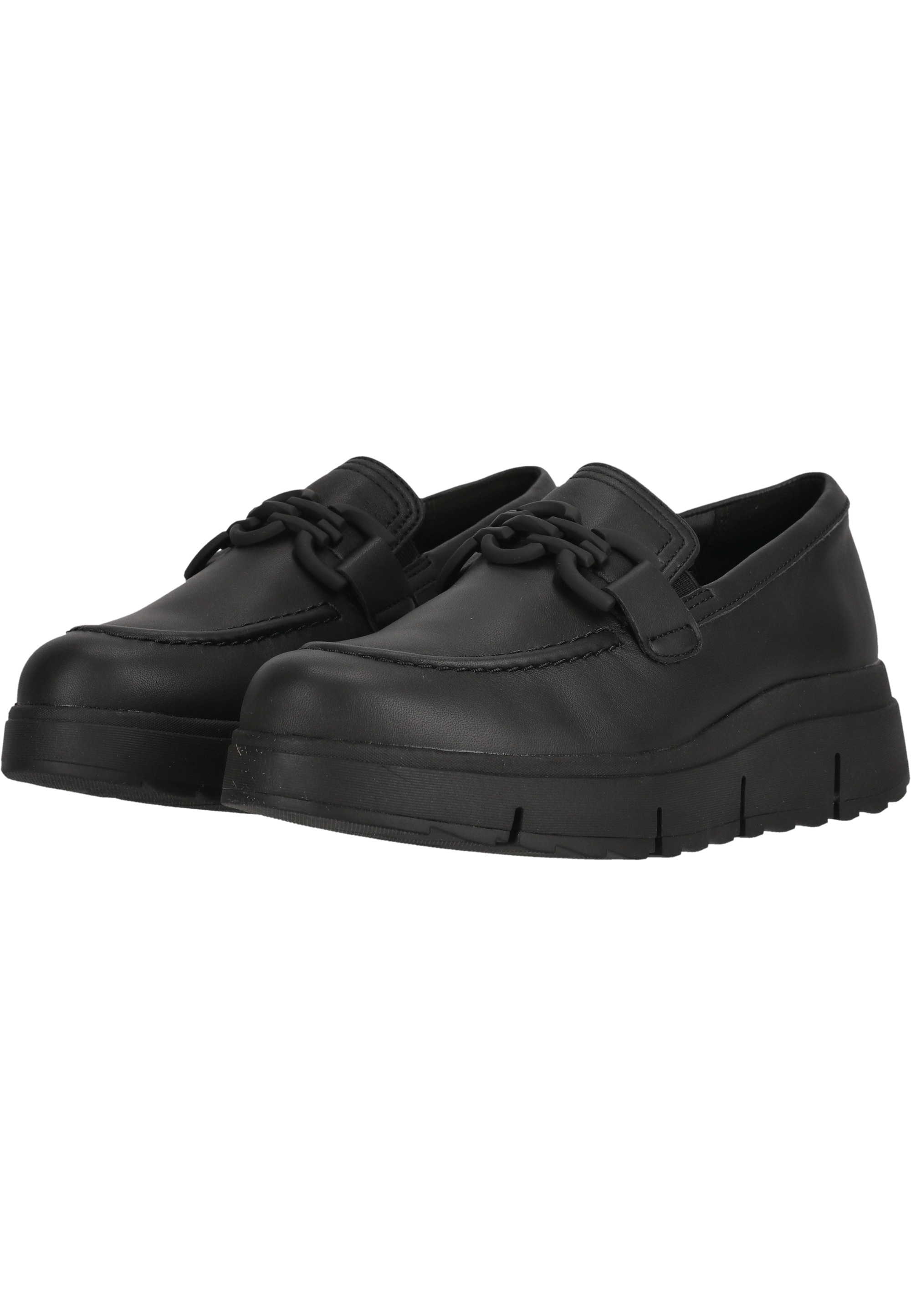 Clarks Slipper »Loriini Izzy«, mit besonders bequemer Chunky-Sohle