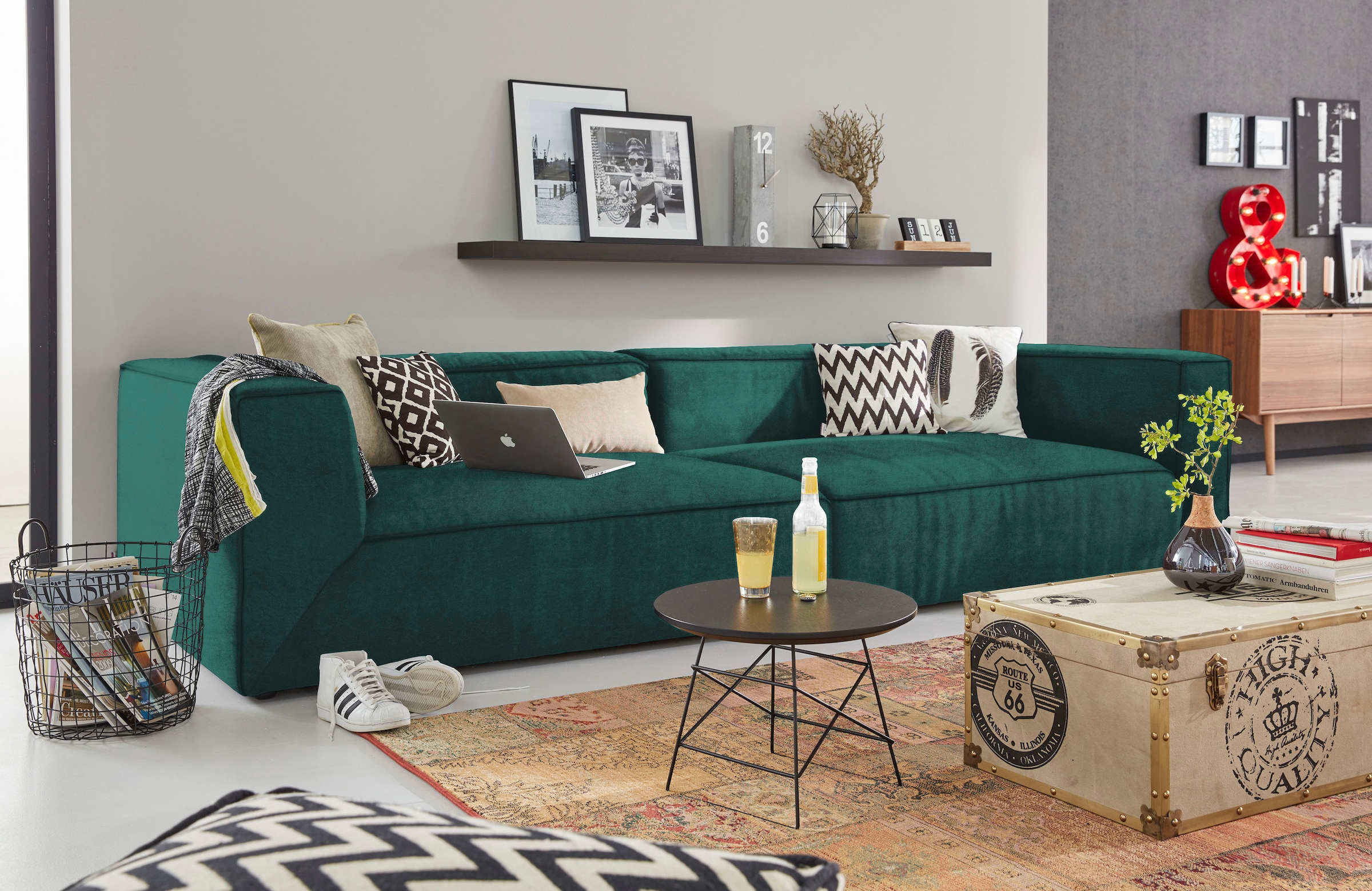 TOM TAILOR HOME Big-Sofa "BIG CUBE", TOM TAILOR Big-Sofa >>BIG CUBE