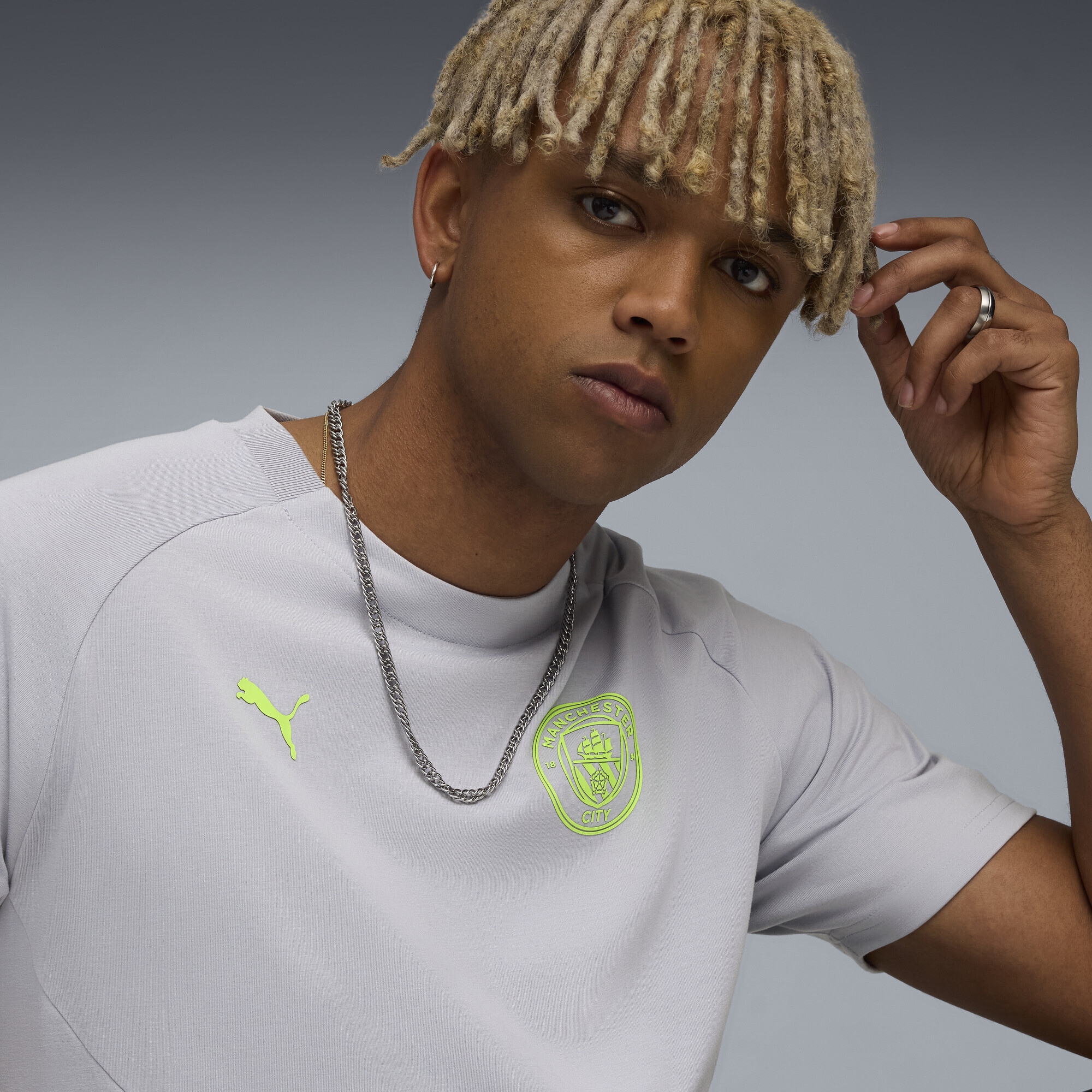 PUMA T-Shirt »Manchester City PUMATECH Pocket T-Shirt Herren«