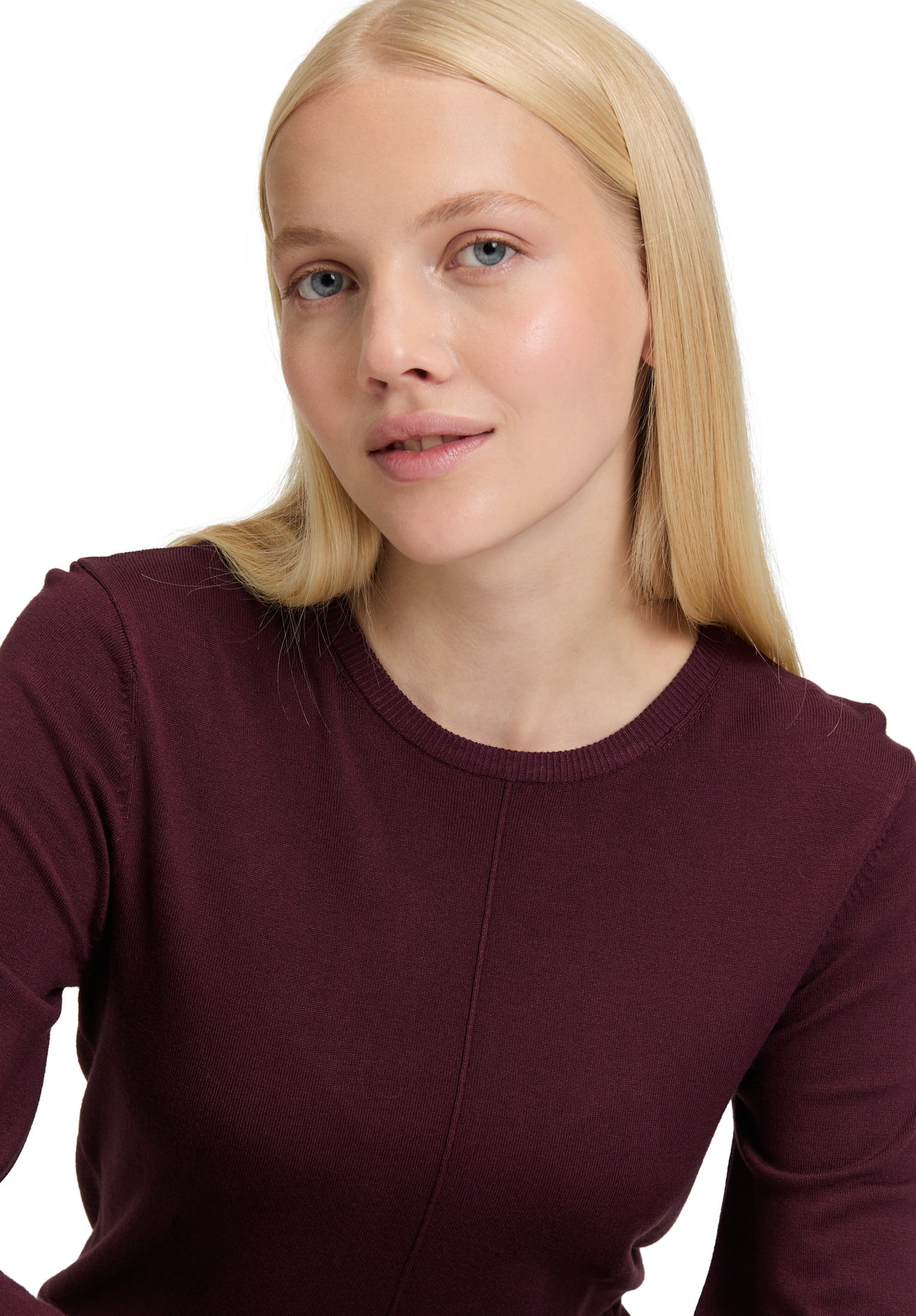 Betty&Co Strickpullover »Betty & Co Damen Strickpullover mit Strickdetails«, (1 tlg.)