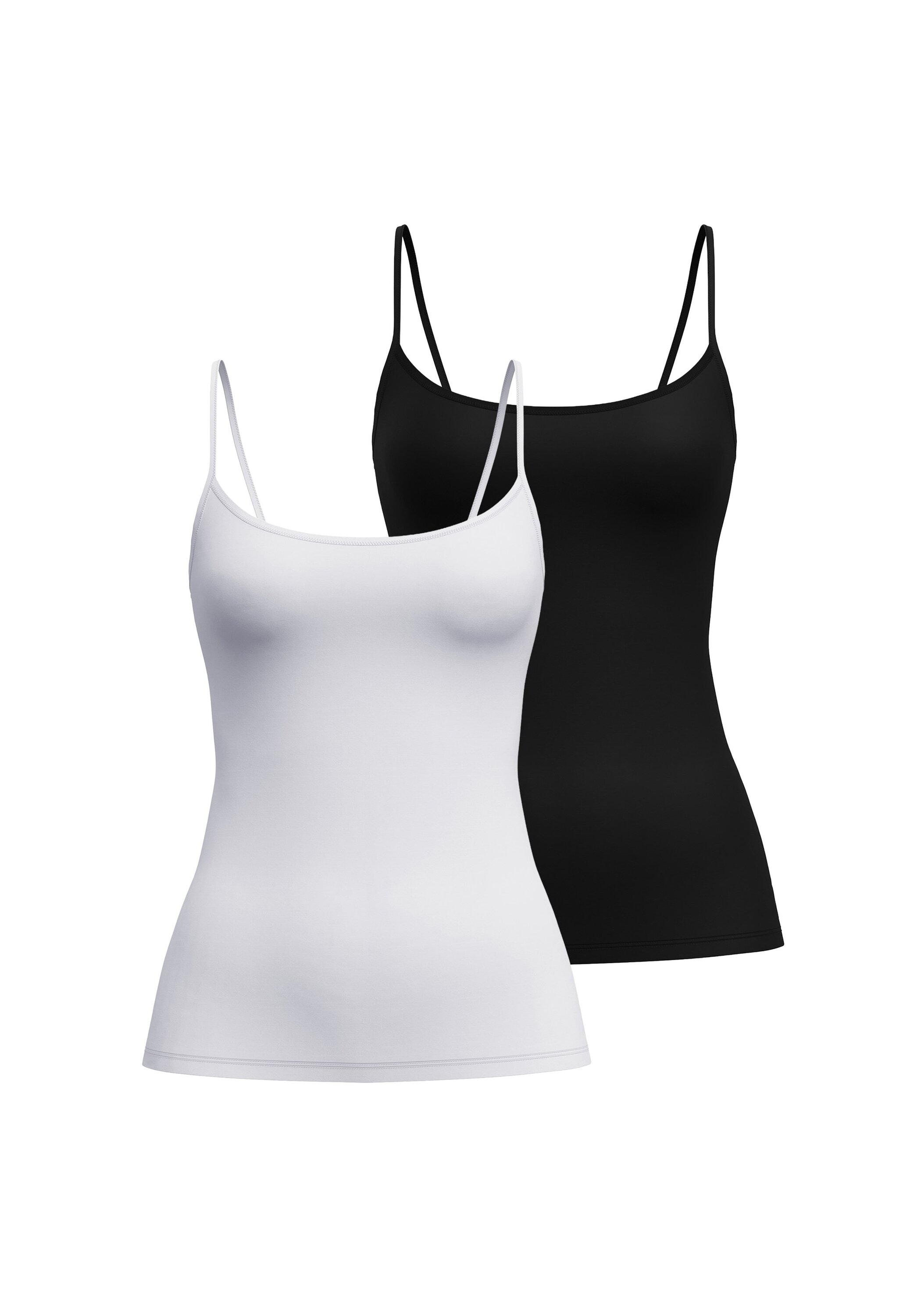 CALIDA Unterhemd "Unterhemd Sleek Skin Spaghetti Top 2P 2er Pack" günstig online kaufen