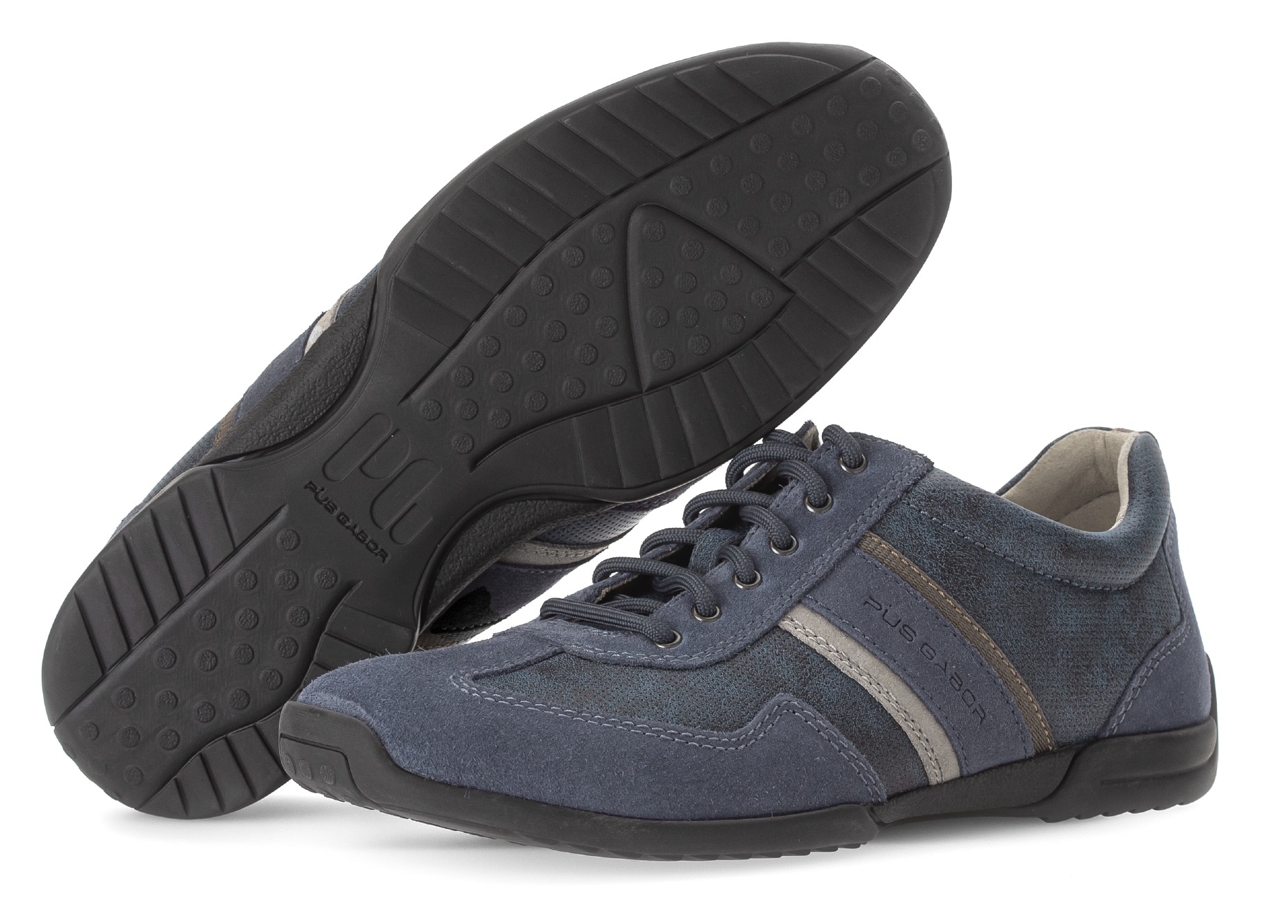 Pius Gabor Sneaker, Freizeitschuh, Halbschuh, Schnürschu mit Logo, Weite G (=weit)