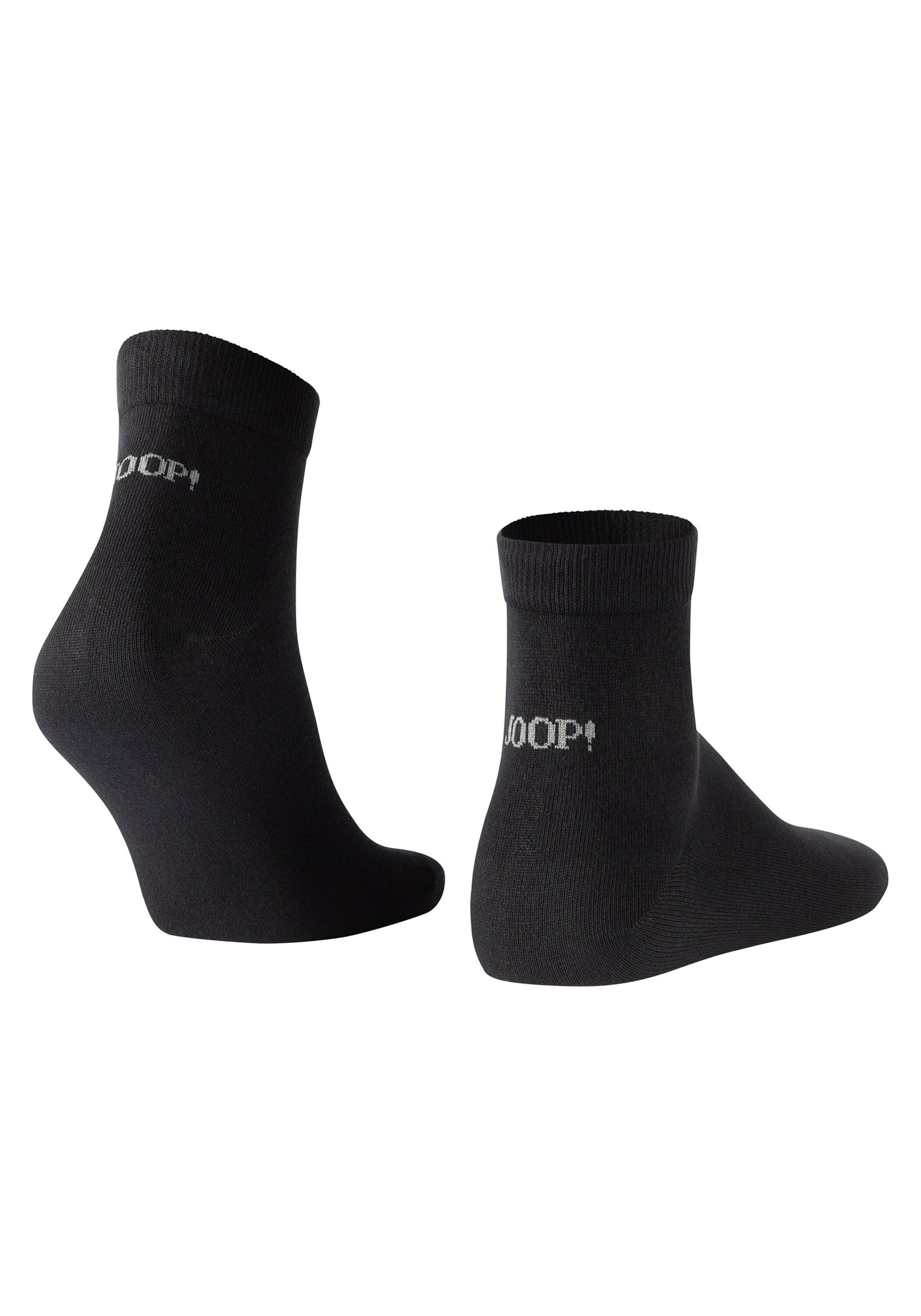 JOOP! Kurzsocken »Socken Unisex premium essential organic cotton Quarter 2p 2er Pack«