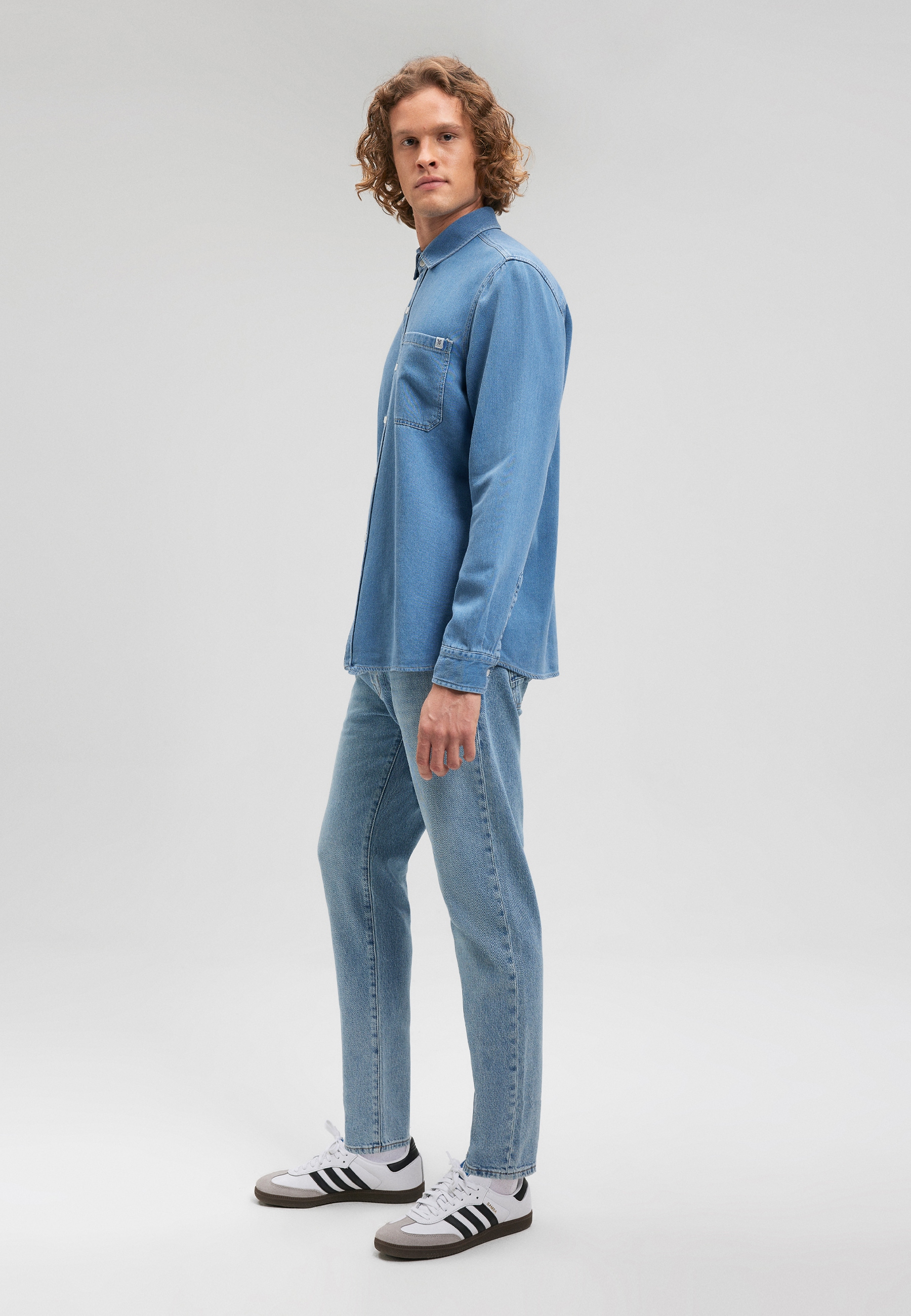 Mavi Jeanshemd »ONE POCKET SHIRT«, Jeanshemd