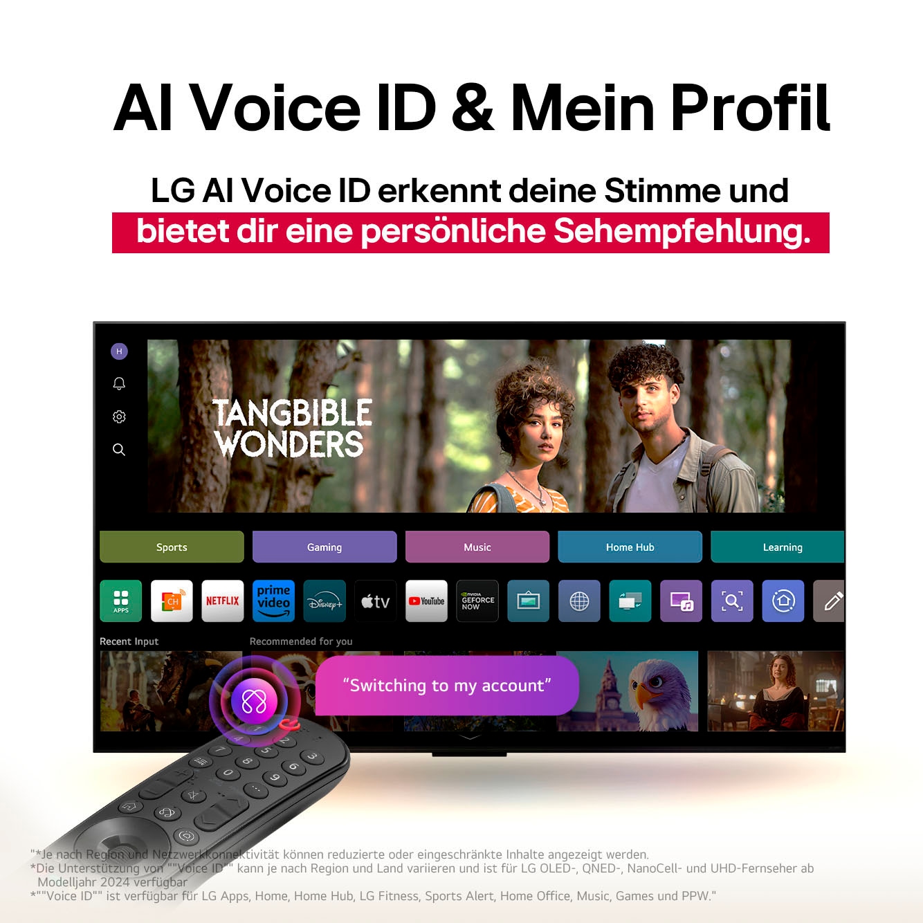 LG OLED-Fernseher »OLED42C5ELB«, 4K Ultra HD, Smart-TV