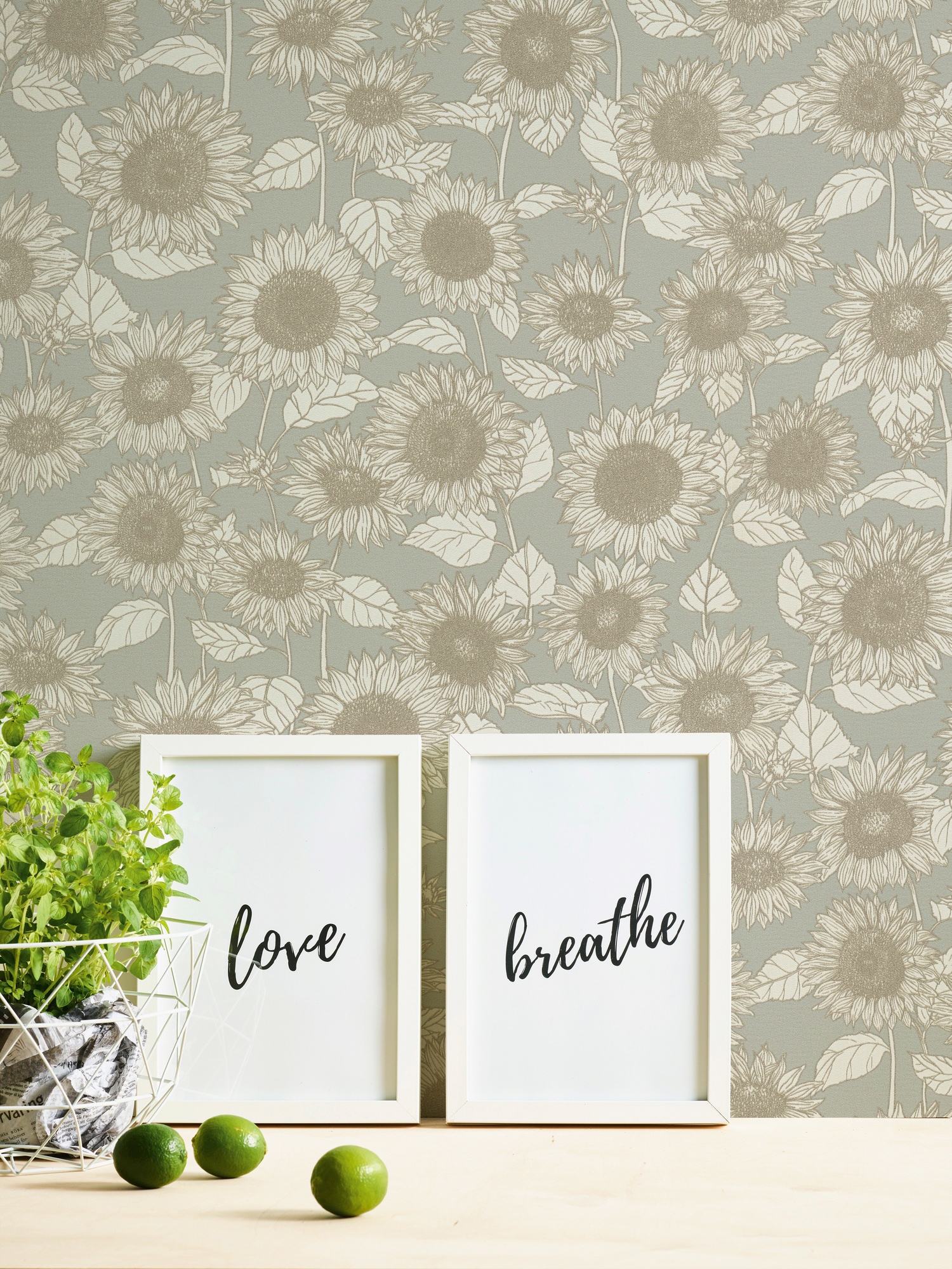 A.S. Création Vliestapete »New Life« botanisch | geblümt Tapete Blumen