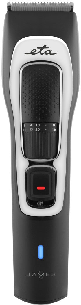 eta Haar- und Bartschneider »James ETA634190000«, 3 Aufsätze, incl. Reisebeutel, Schnittlänge 1-20 mm