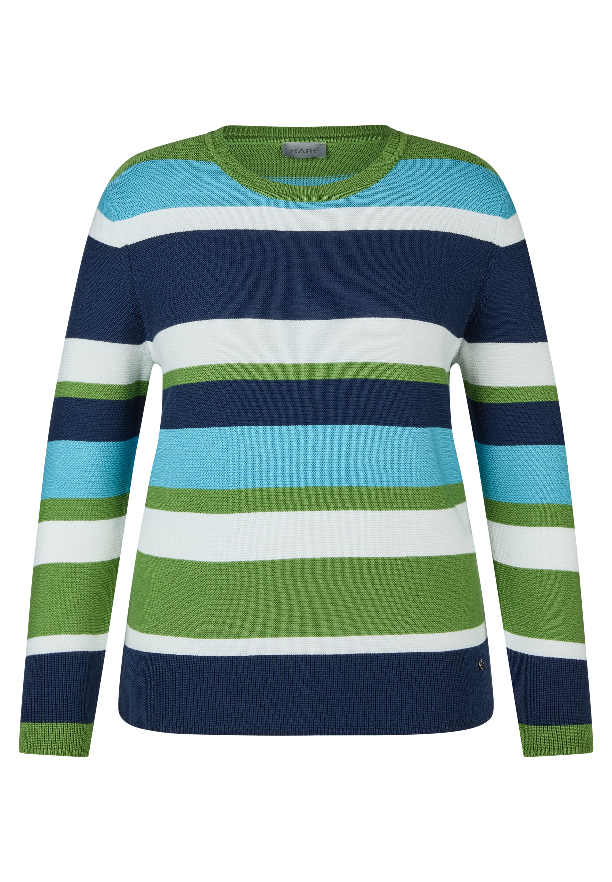 Rabe Strickpullover , in Colorblocking-Optik
