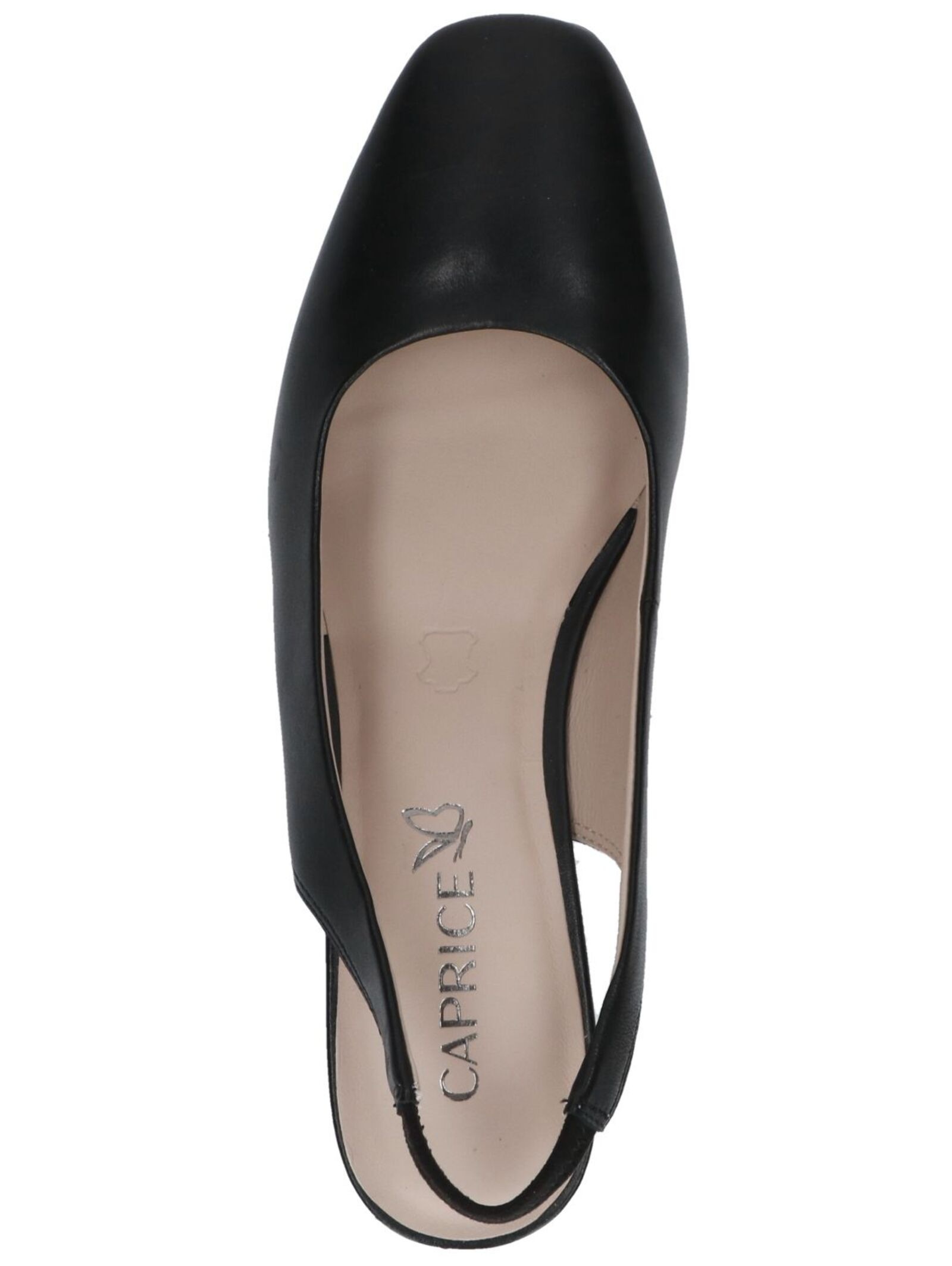 Pumps CAPRICE "Caprice Pumps Nappaleder", Damen, Gr. 37, schwarz, Nappaleder, Schuhe Pumps 2