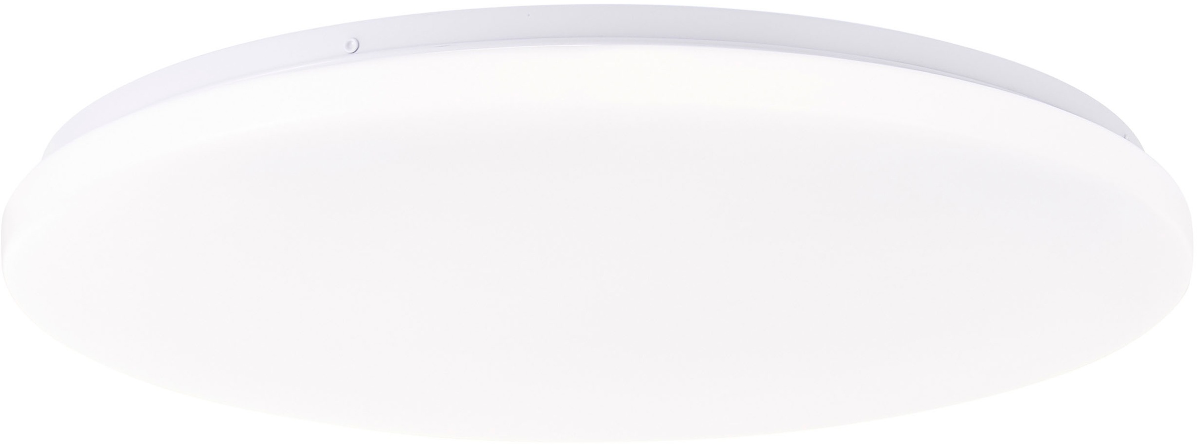 BRILLIANT LED Deckenleuchte "Troba", Ø 49cm H: 7cm, 1 Stk., weiß, Wohnzimmer, Leuchten, dimmbar, 4500 lm, 3000-6500 K, Fernbedienung, weiß