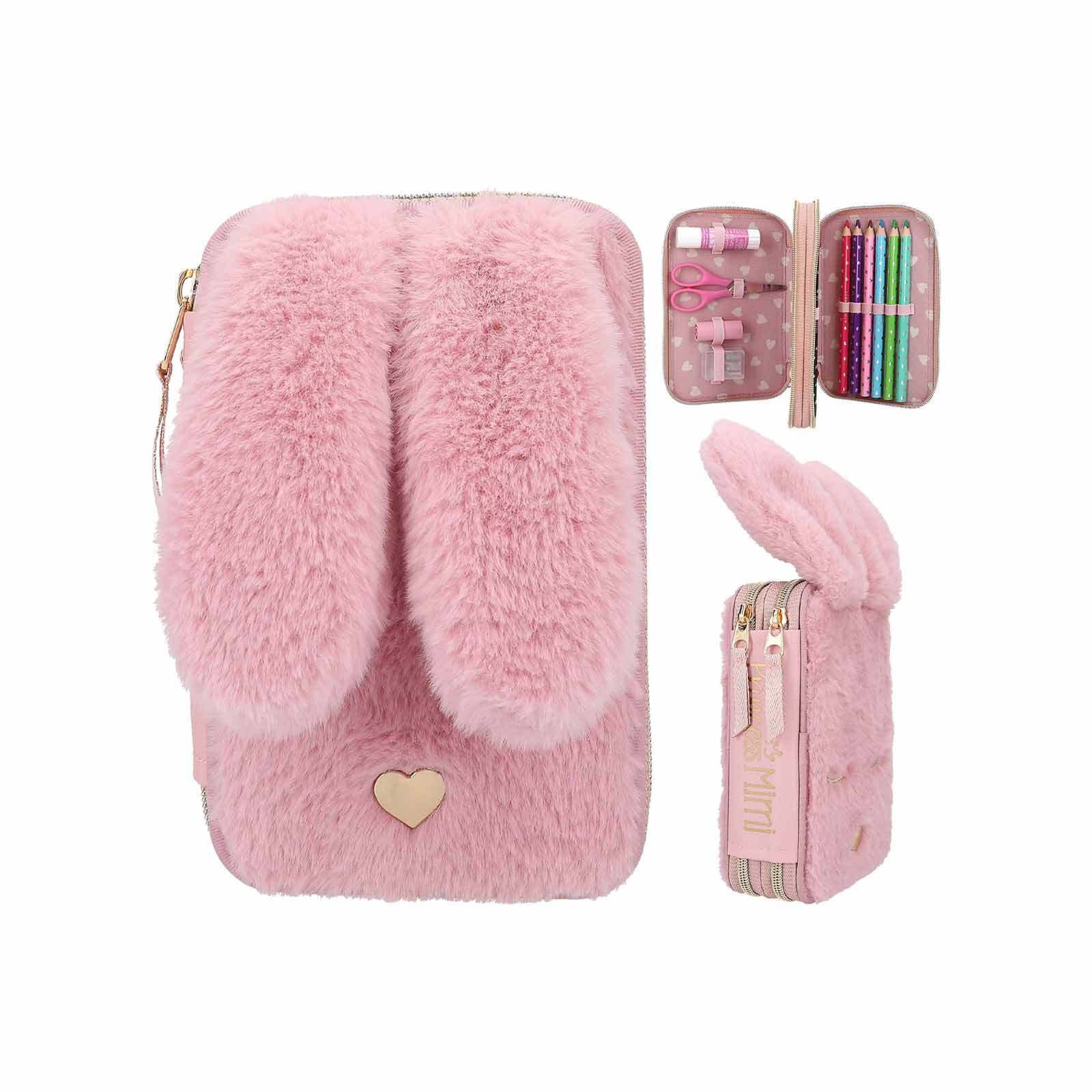 Depesche Buntstift »2-Fach Federtasche Bunny Ballet Princess Mimi 19 x 12,5 cm rosa«