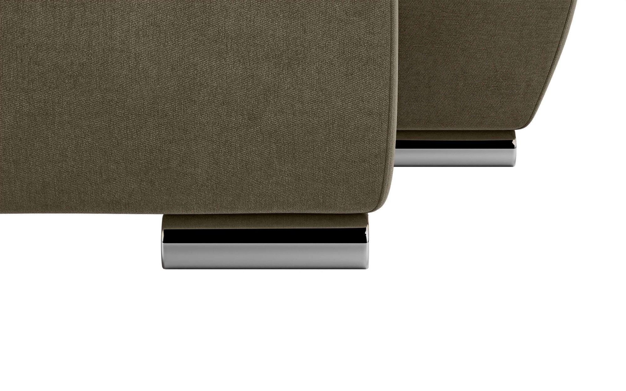 INOSIGN Ecksofa »HAVERHILL Schlafsofa mit Bettkasten, Maße B/H/T: 237/89/166 cm«, L-Form mit Recamiere links oder rechts bestellbar, Wellenunterfederung