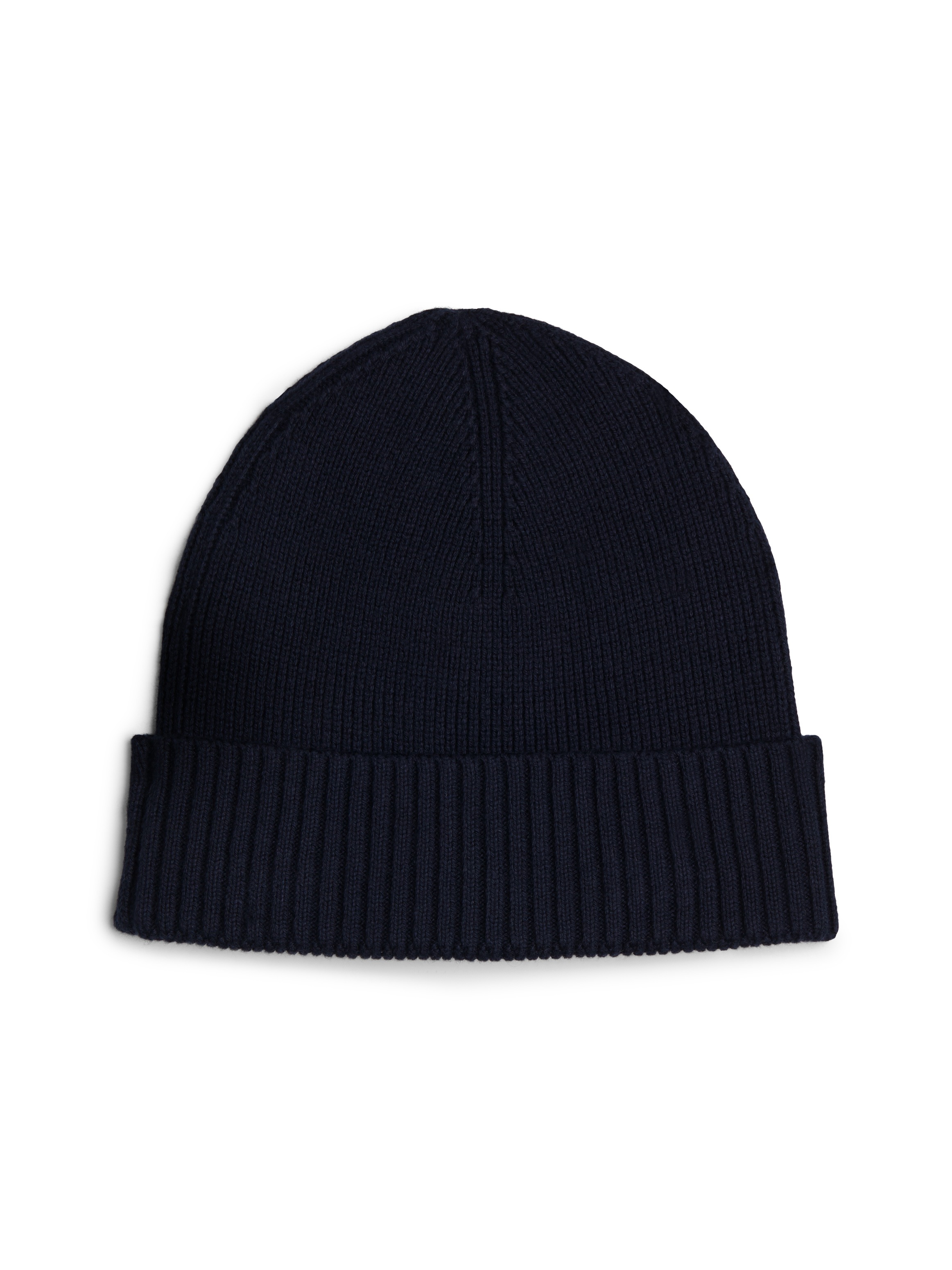 Tommy Hilfiger Strickmütze »TH FLAG PIMA COTTON BEANIE«, mit Logostickerei