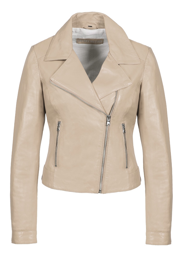 Freaky Nation Lederjacke »Bikerjacket-FN«