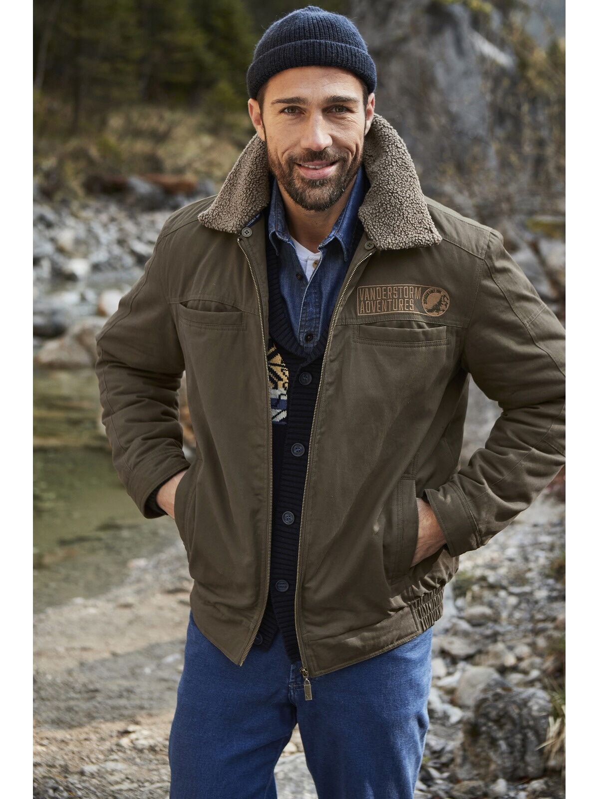Jan Vanderstorm Outdoorjacke »Jacke HENWYN«