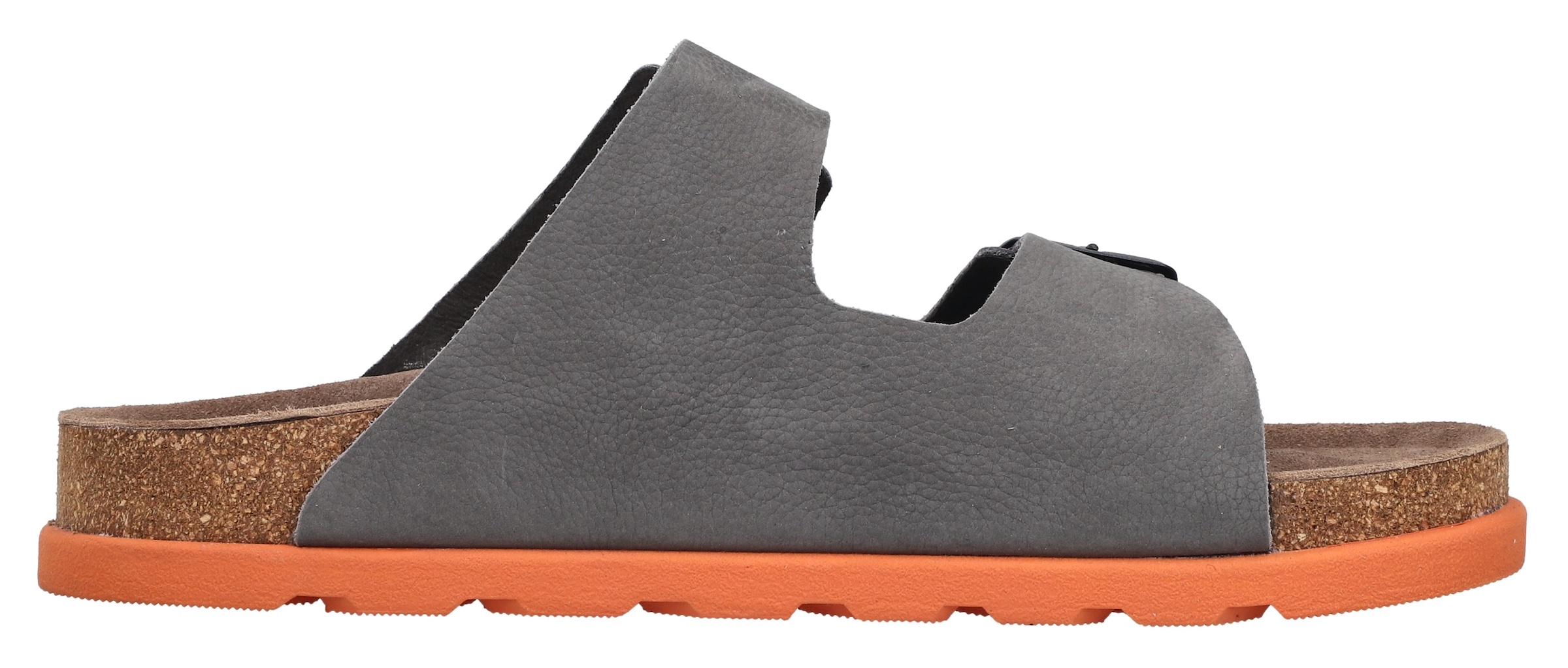 Rieker Pantolette, Sommerschuh, Strandschuh, Hausschuh mit bequemem Fußbett