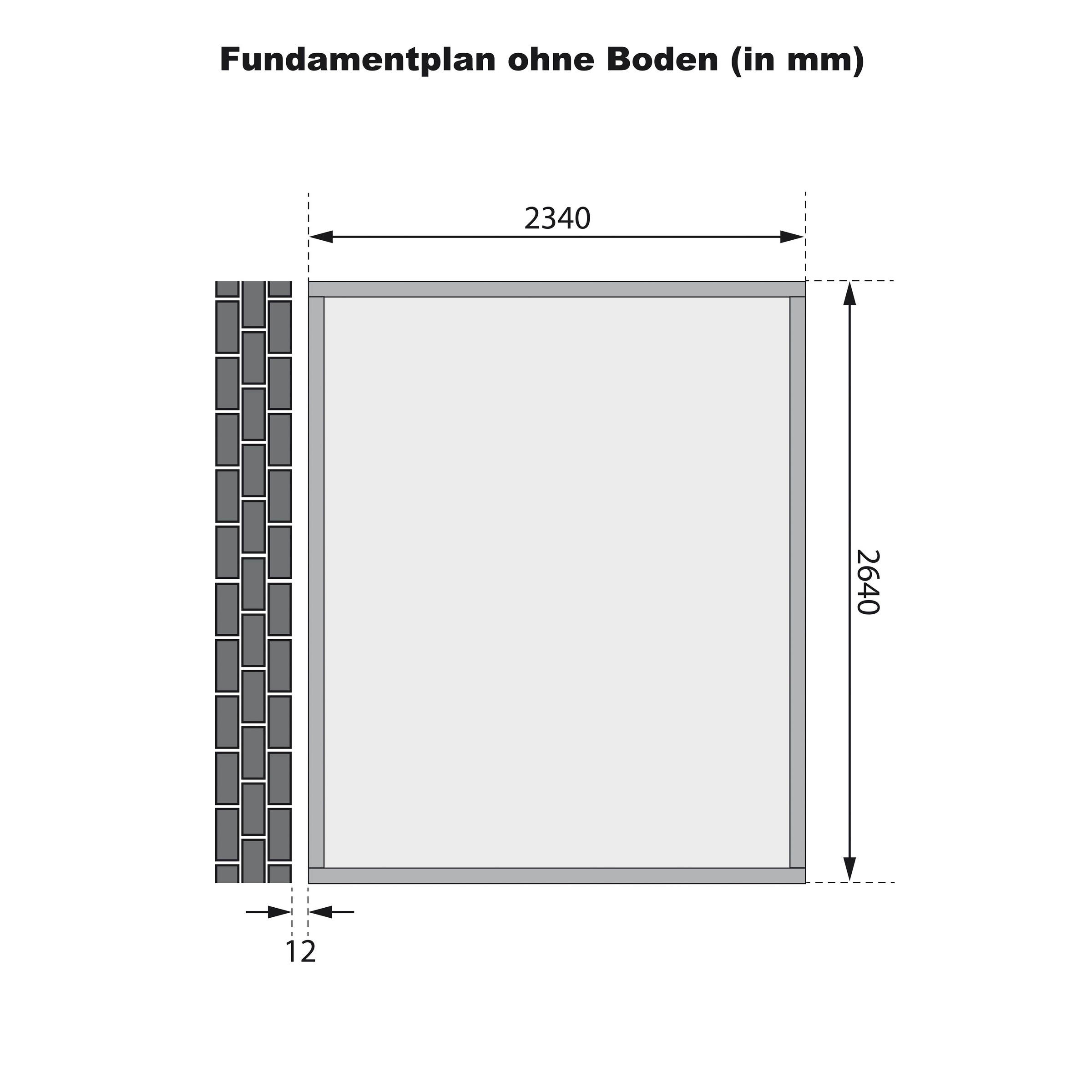 Karibu Gartenhaus »Bodensee 3«, naturbelassen oder terragrau